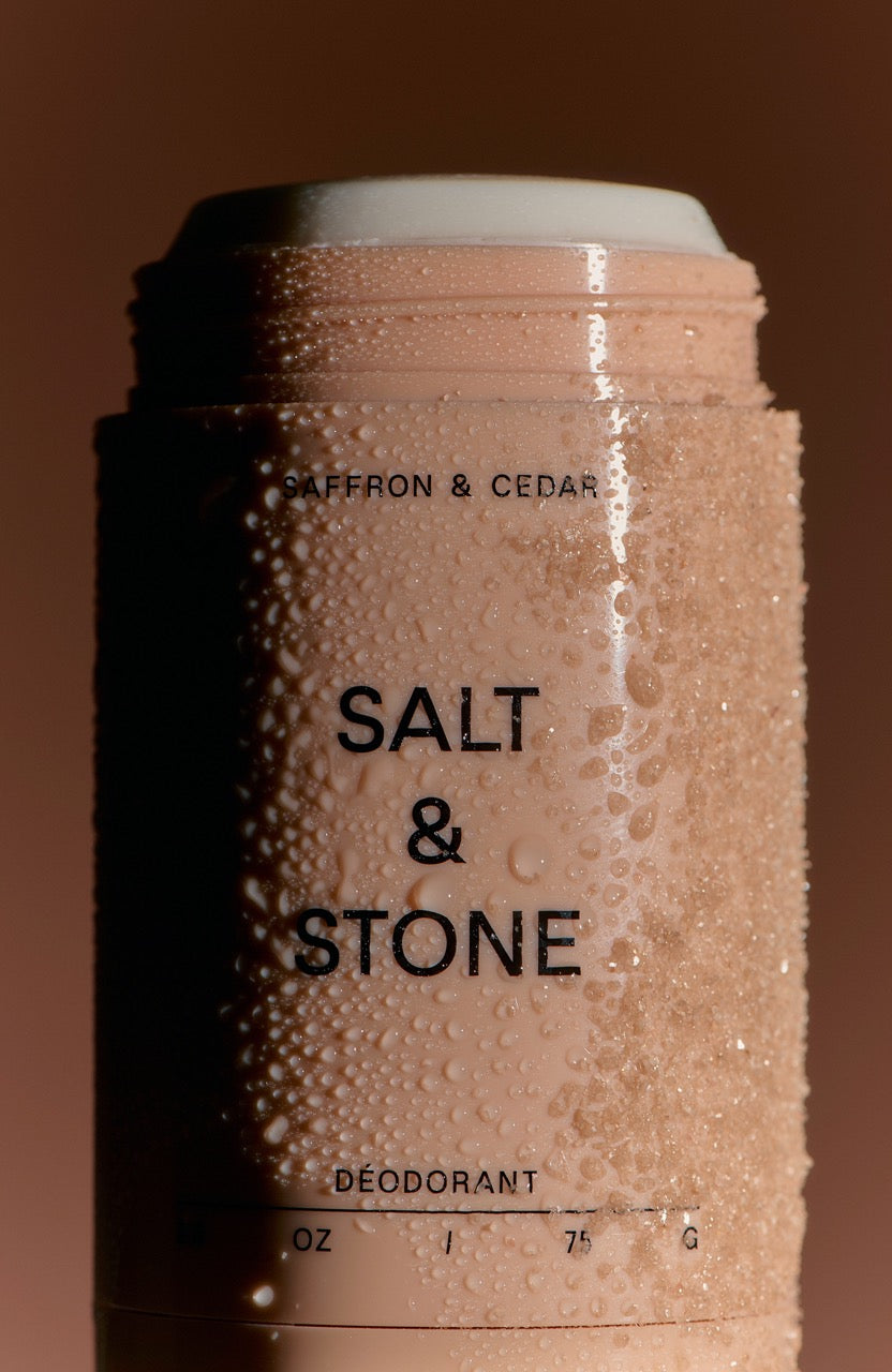 Saffron & Cedar Natural Deodorant - Extra Strength, 75g