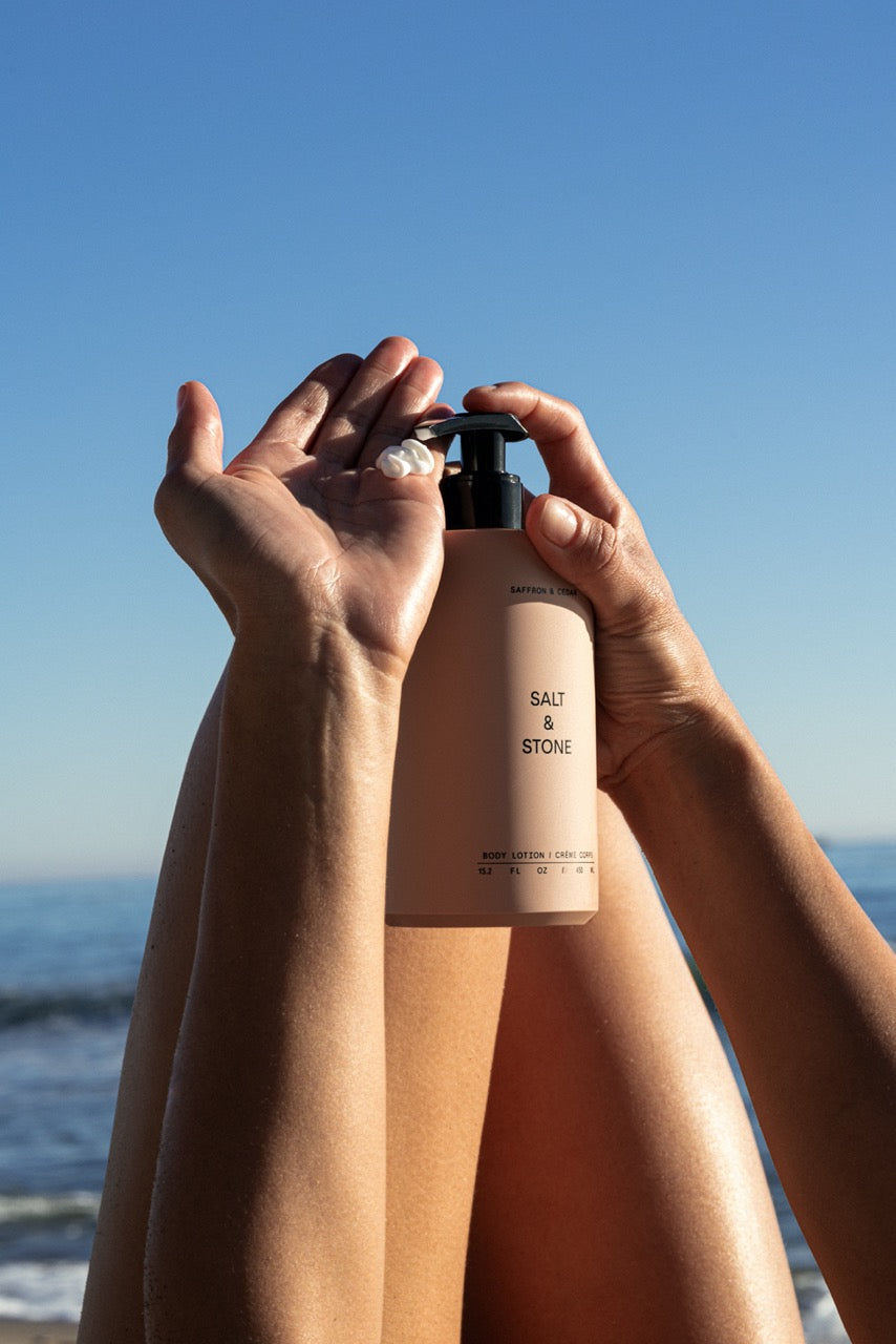 Body Lotion Saffron & Cedar, 450ml