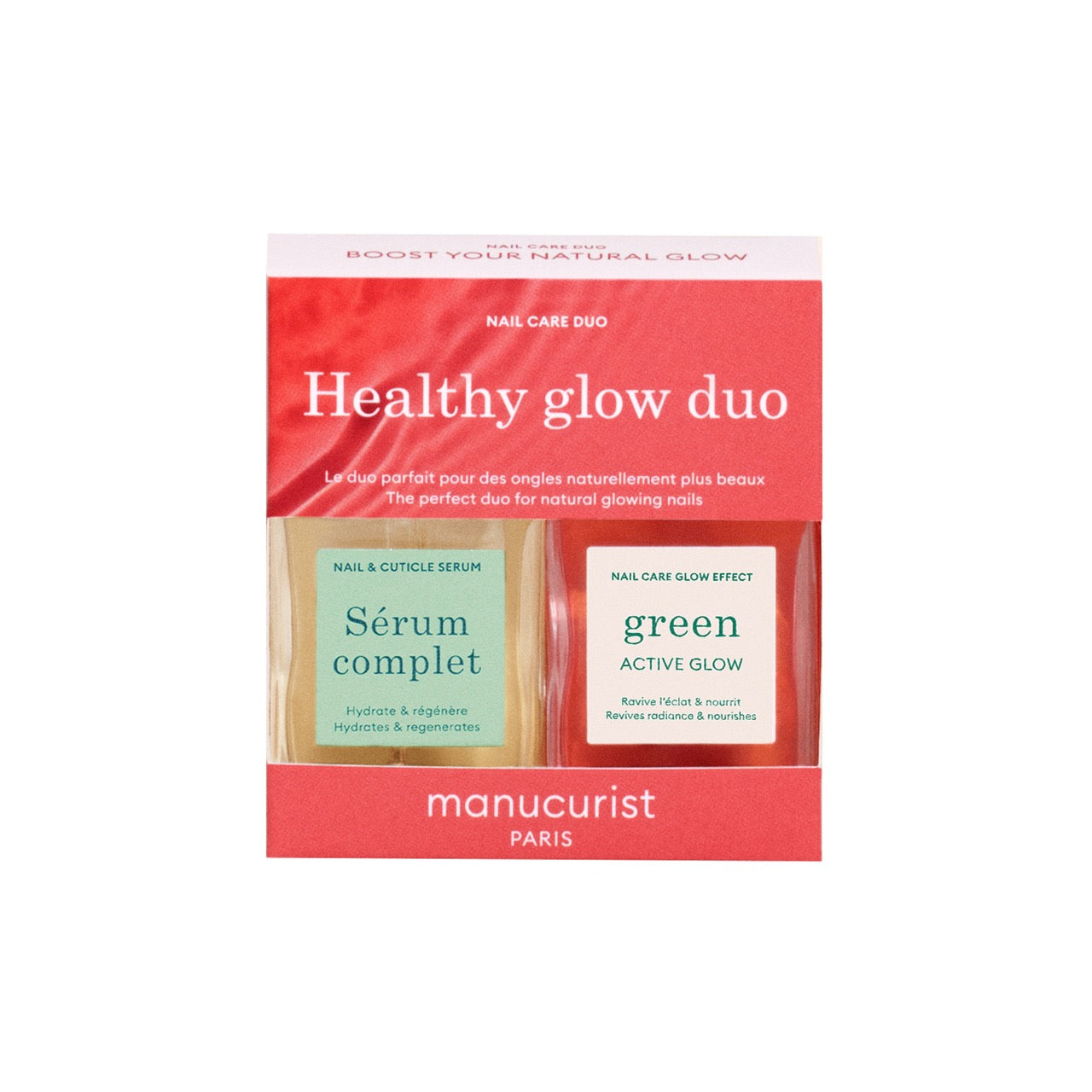 Healthy glow Duo (Wert: 31 €): Active Glow™ Raspberry + Komplett-Serum