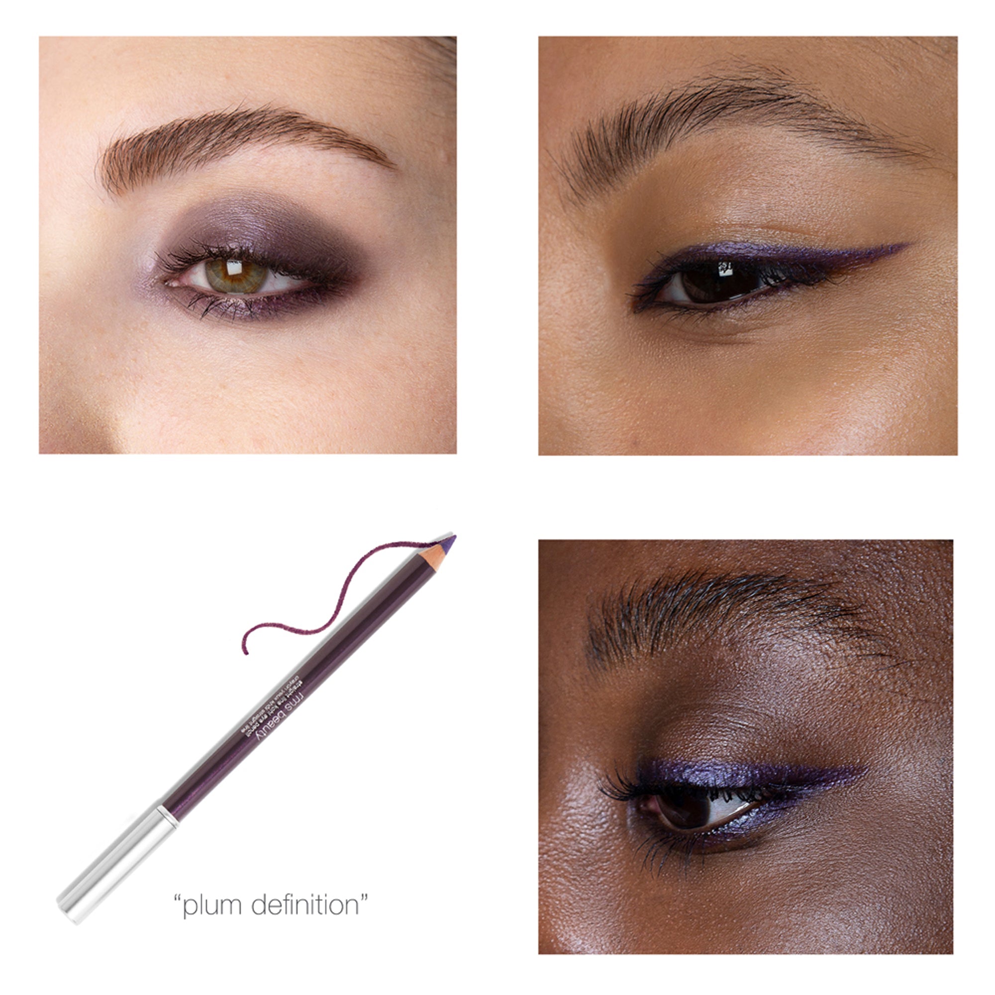 Straight Line Kohl Eye Pencil – Plum Definition (Pflaume), 1.08g
