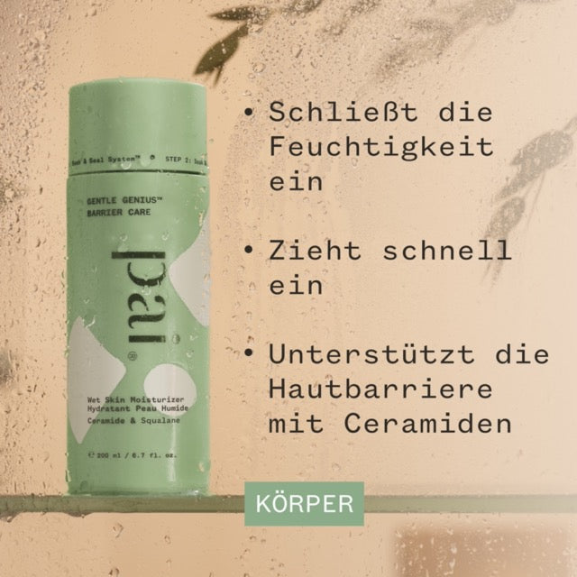 GENTLE GENIUS™ Barrier Care - Wet Skin Moisturiser, 200ml