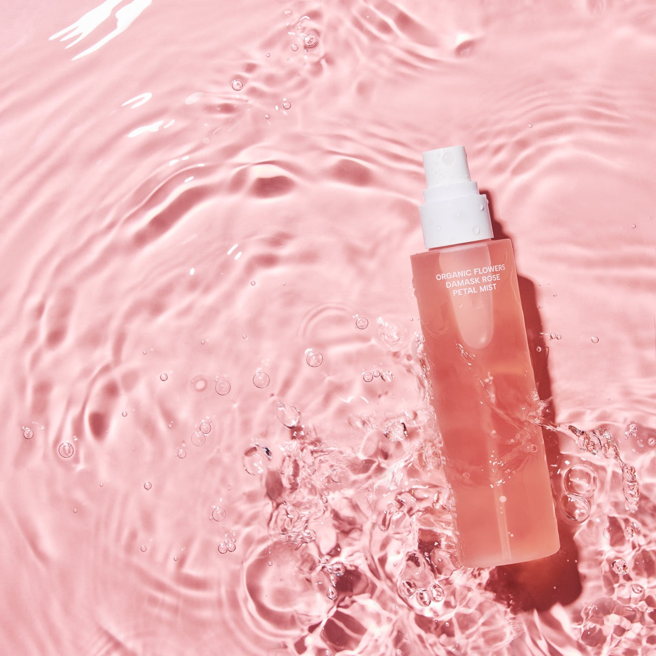 Organic Flowers Damask Rose Petal Mist, 100ml