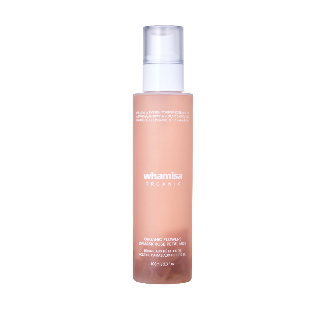 Organic Flowers Damask Rose Petal Mist, 100ml