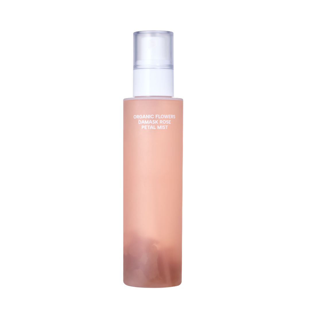 Organic Flowers Damask Rose Petal Mist, 100ml