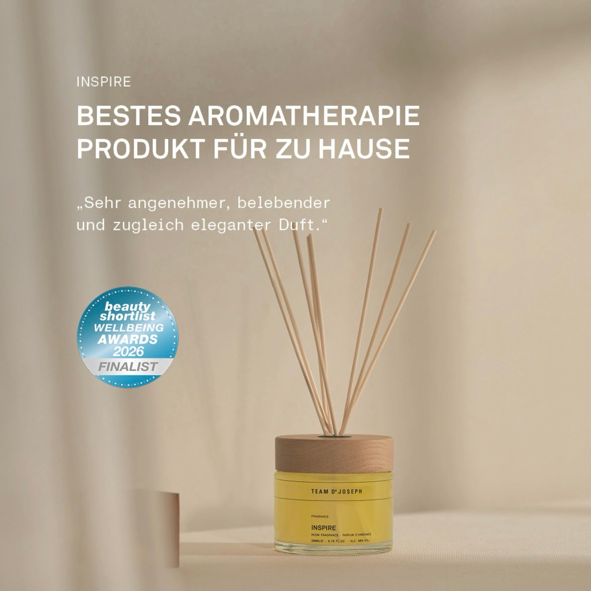 Inspire Room Fragrance / Diffuser, 200ml