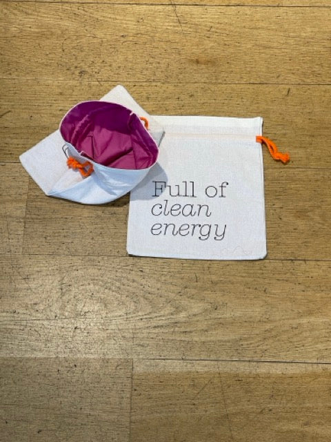 Stoffbeute für Kosmetik & für Dies und Das (ca. 24 x 28 cm)