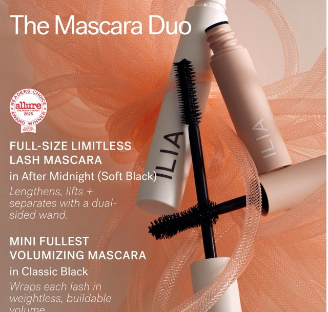 The Mascara Duo Set- limited Edition, 8g + 4ml