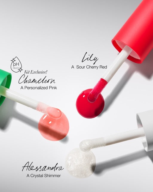 The Mini Lip Oil Trio, 3 x 3,4ml