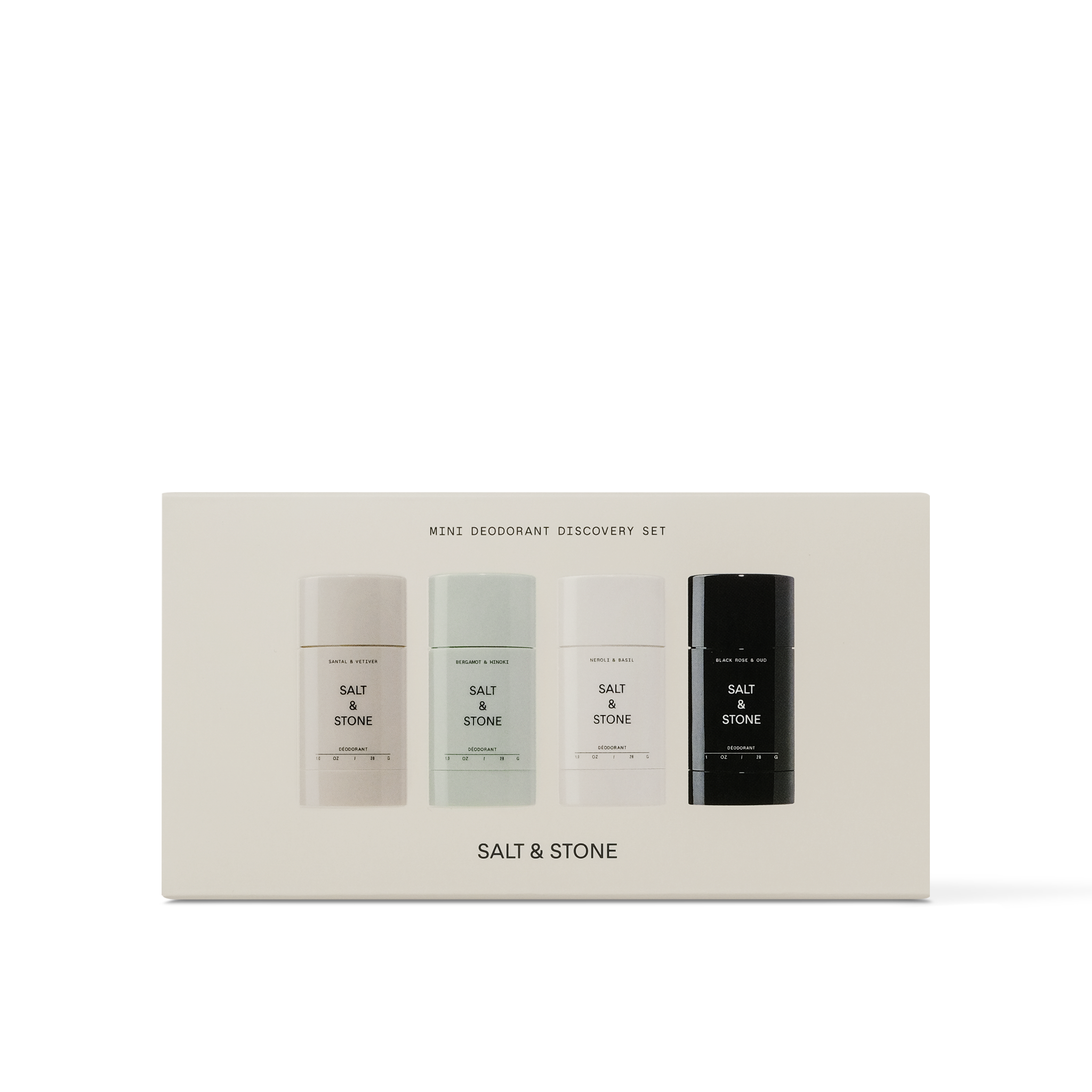 Mini Deodorant Discovery Set, 4 Pcs - 4 x 28g