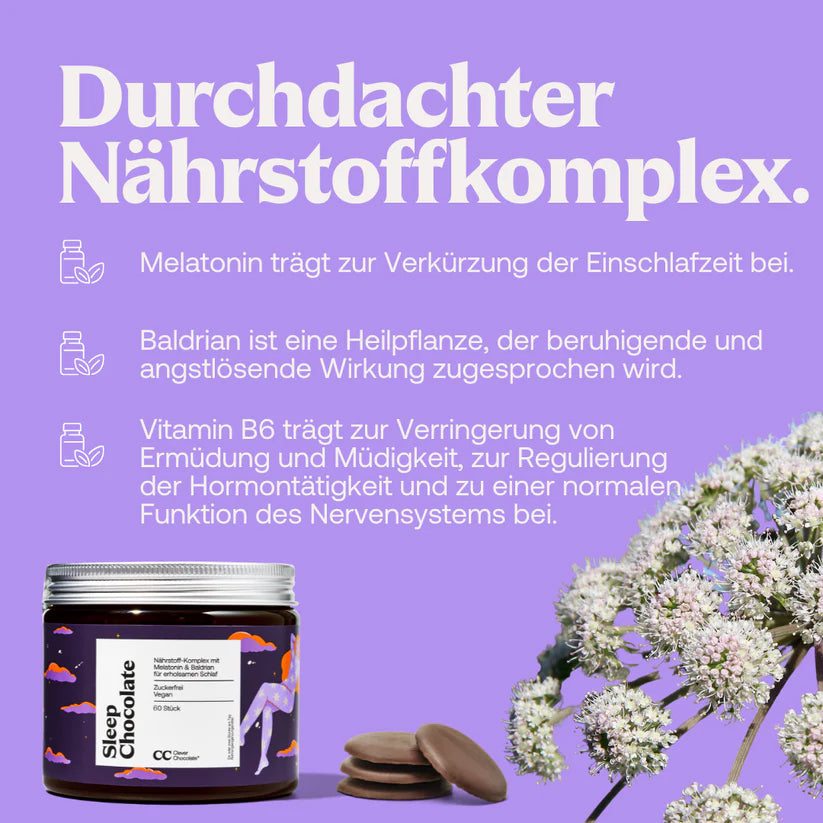 Sleep Chocolate, 60 Stück (168 g)