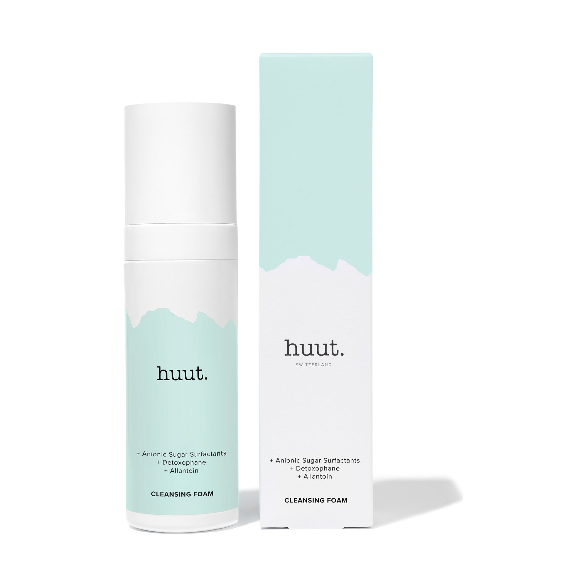 Cleansing Foam von huut. mit Faltschachtel