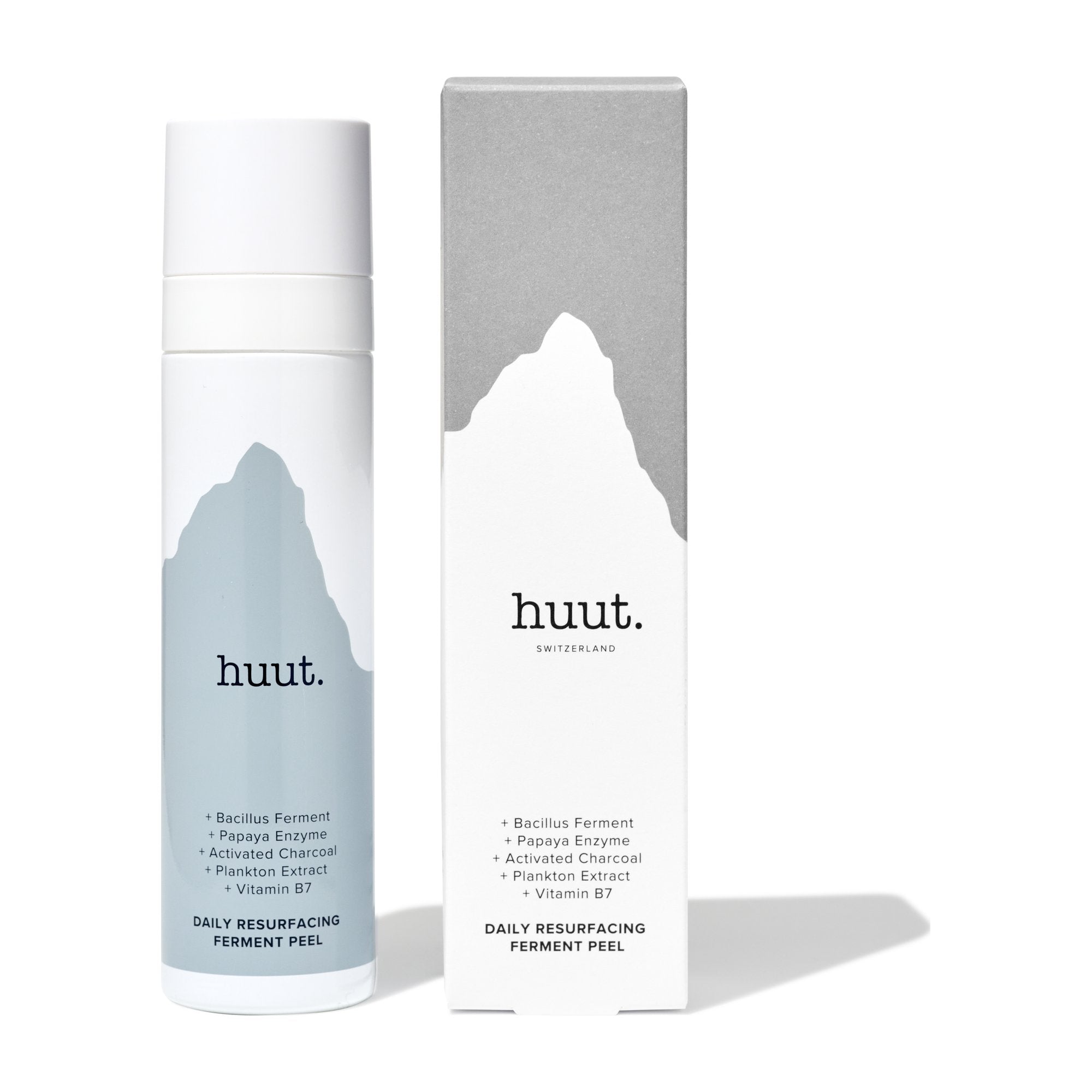 huut. Daily Resurfacing Ferment Peel – Airless-Flasche mit Verpackung