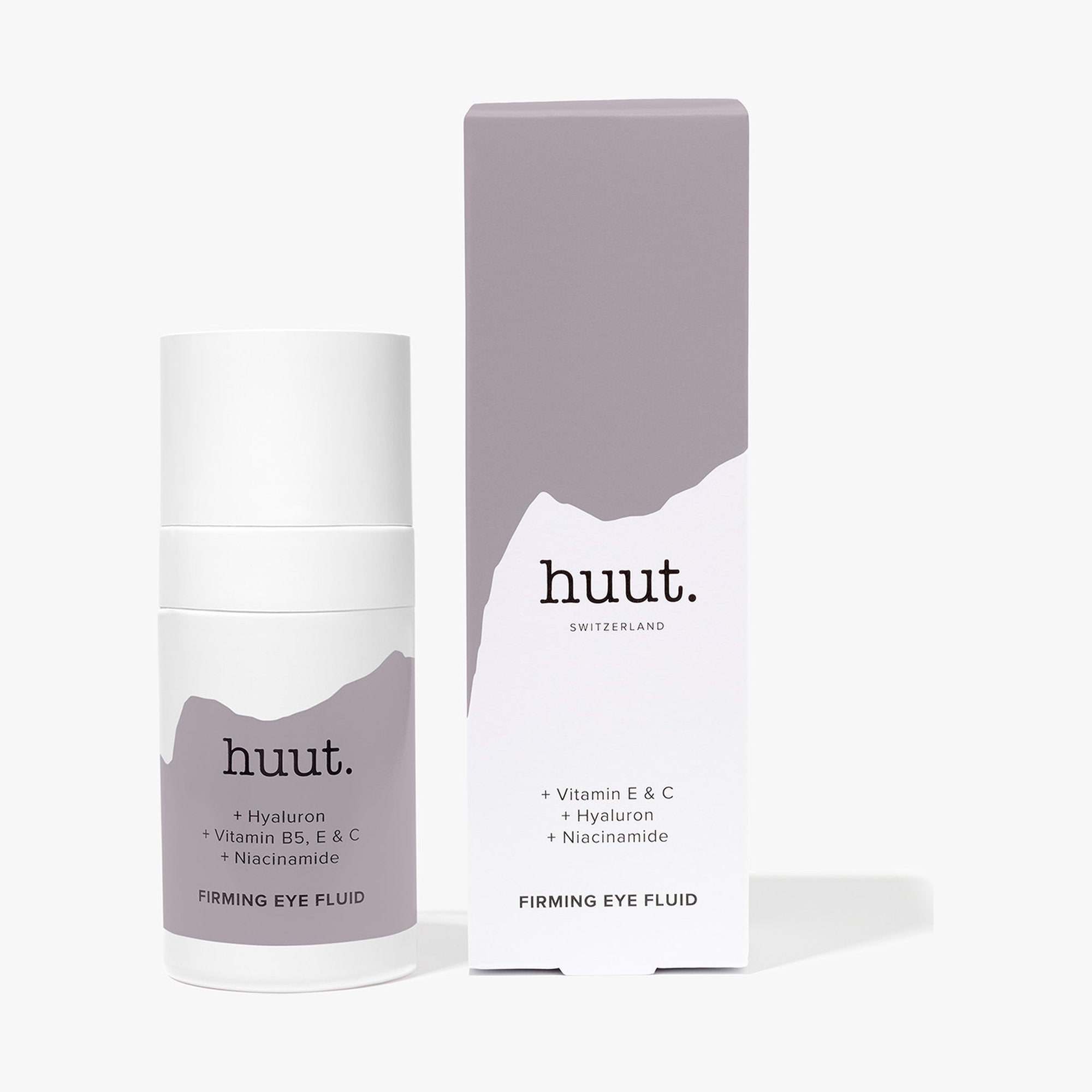 Firming Eye Fluid von huut. mit Faltschachtel