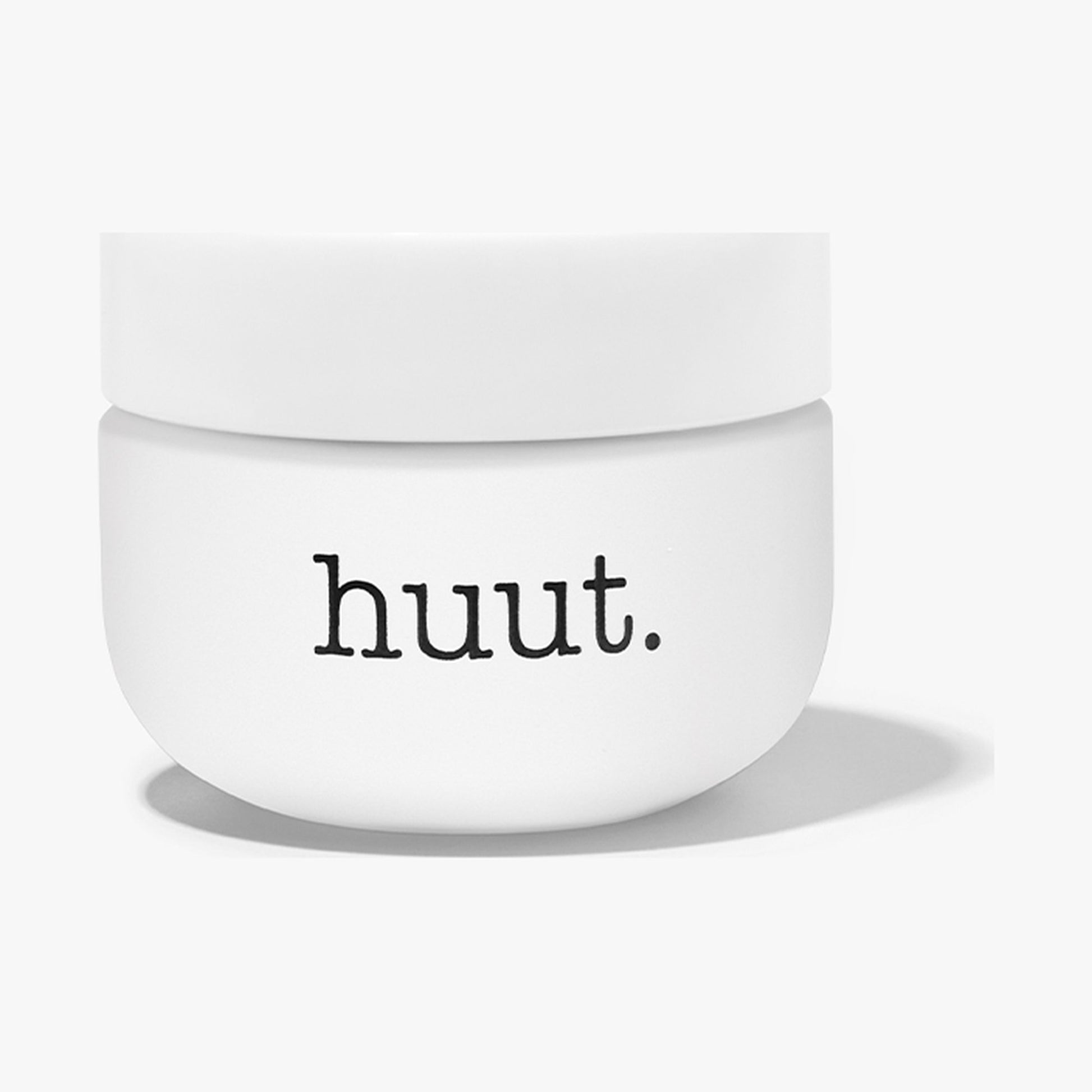 Lip Balm von huut., Packshot der Tiegel vor weißem Hintergrund