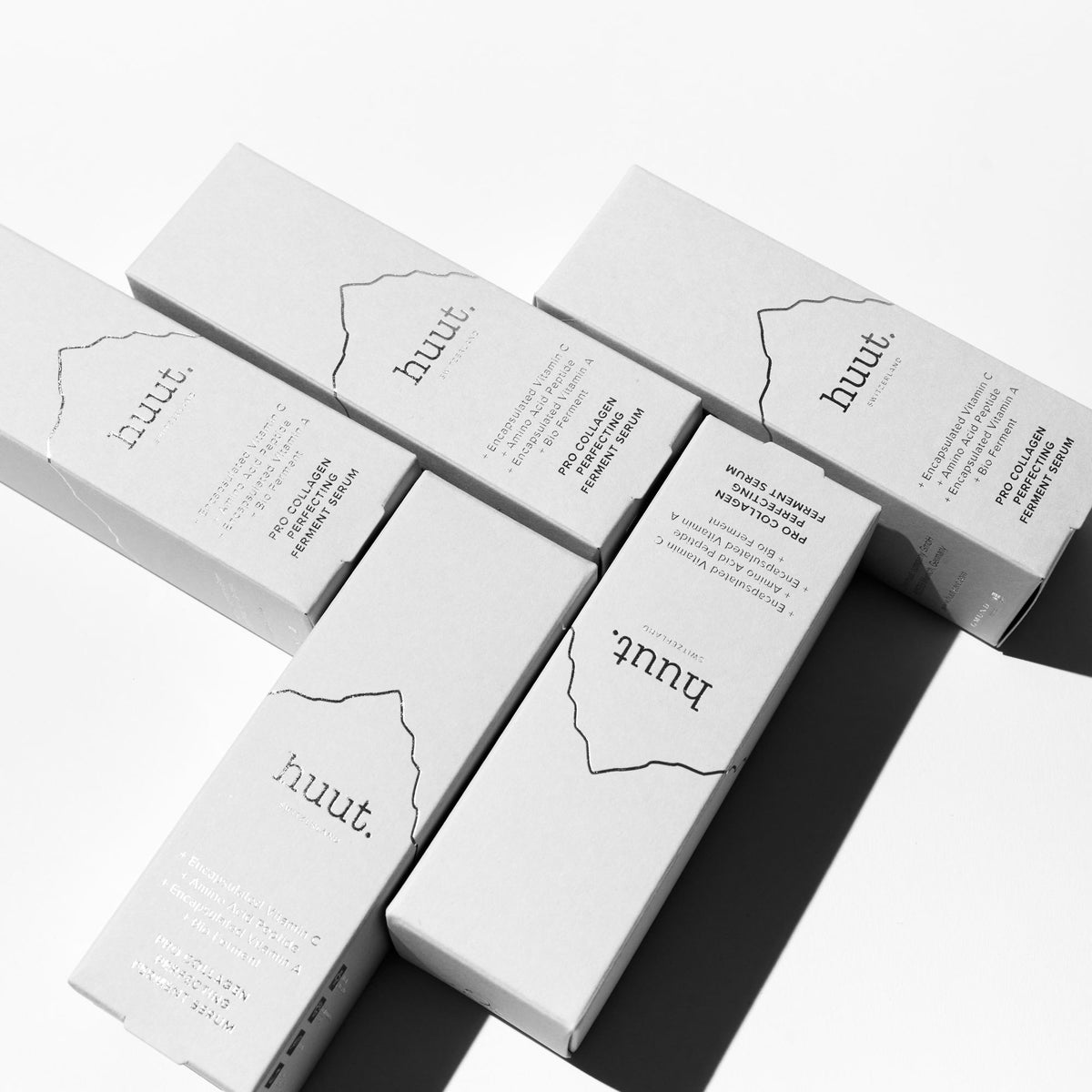 huut. Pro Collagen Perfecting Ferment Serum – Verpackungen