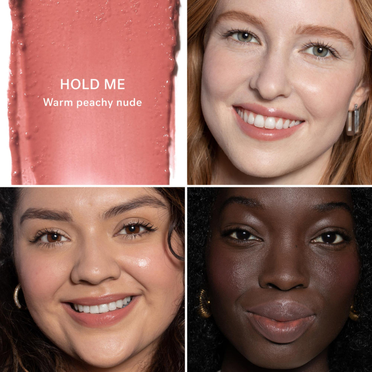 ILIA Beauty Balmy Tint Hydrating Lip Balm - Hold Me, 4.4g – Farbton Hold Me an vier Modellen