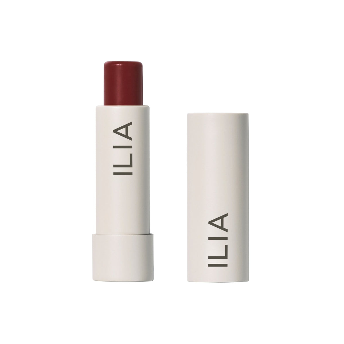 ILIA Beauty Balmy Tint Hydrating Lip Balm - Lady, 4.4g – Lippenbalsam mit abgenommener Kappe