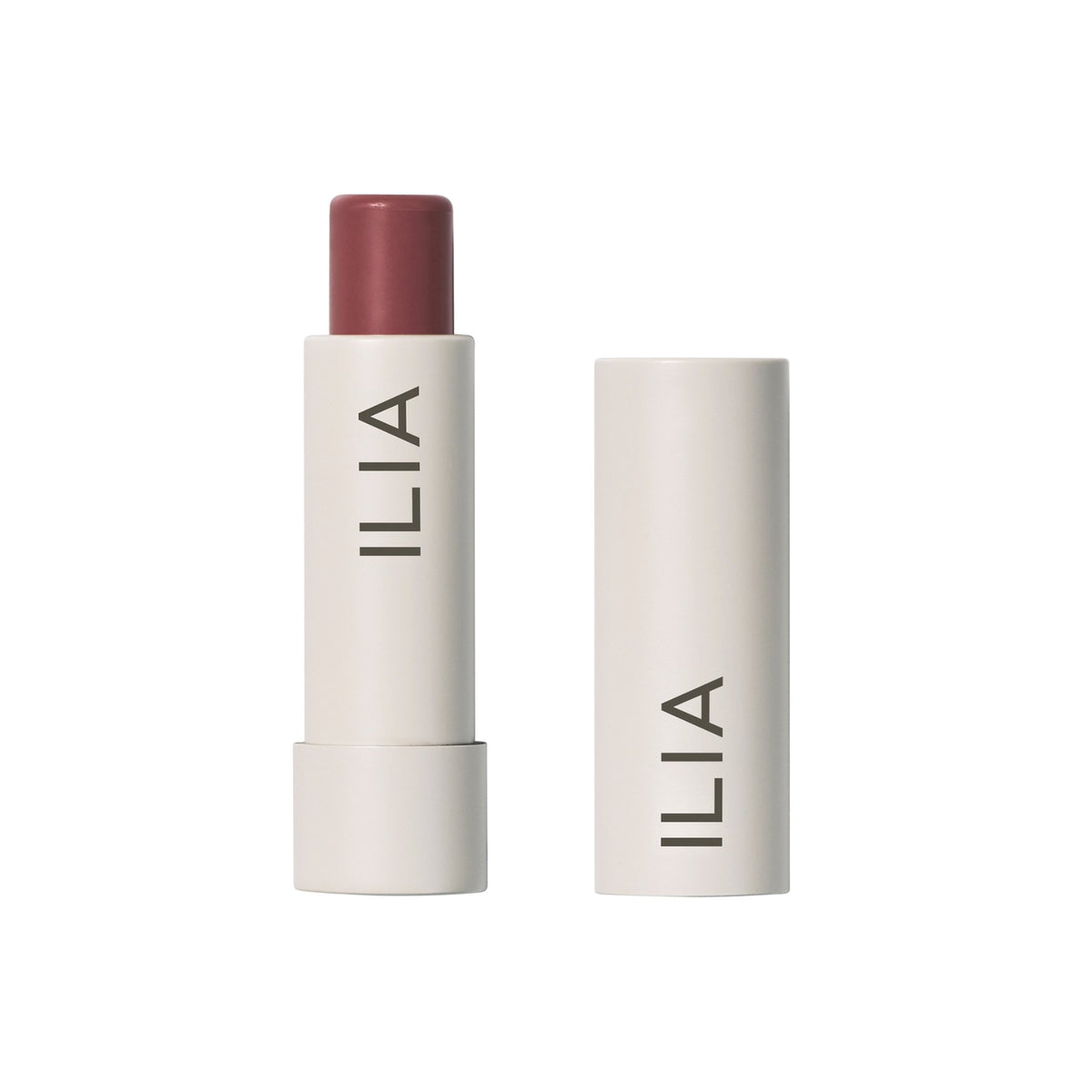 ILIA Beauty Balmy Tint Hydrating Lip Balm - Memoir, 4.4g – Lippenbalsam mit abgenommener Kappe