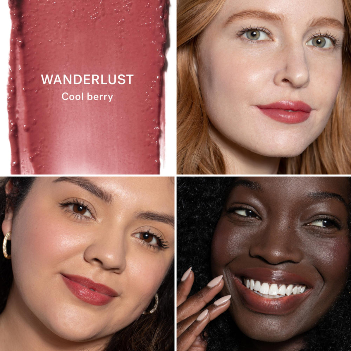 ILIA Beauty Balmy Tint Hydrating Lip Balm - Wanderlust, 4.4g – Farbton Wanderlust auf den Lippen