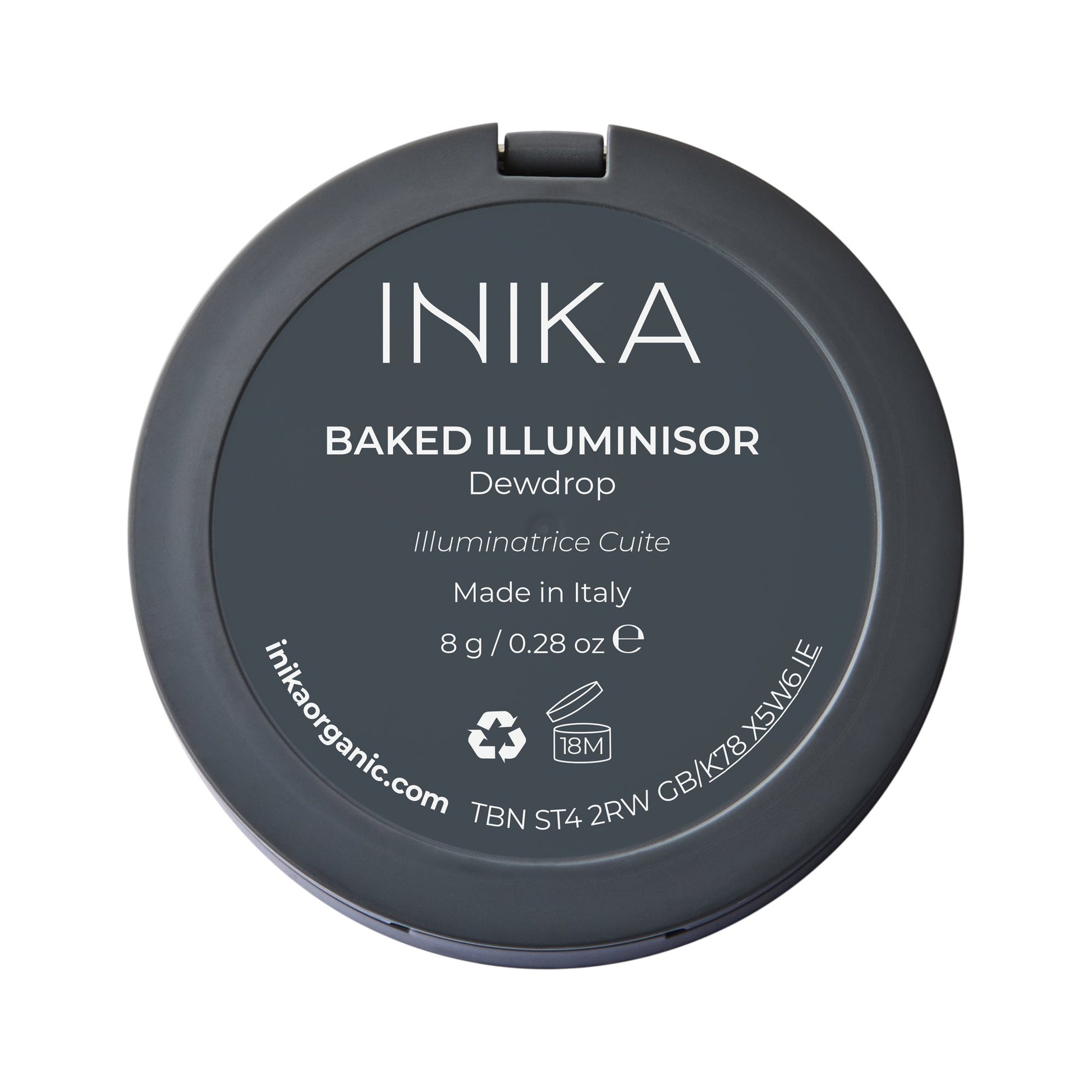 INIKA Organic Baked Illuminisor Dewdrop / Tautropfen Rückseite