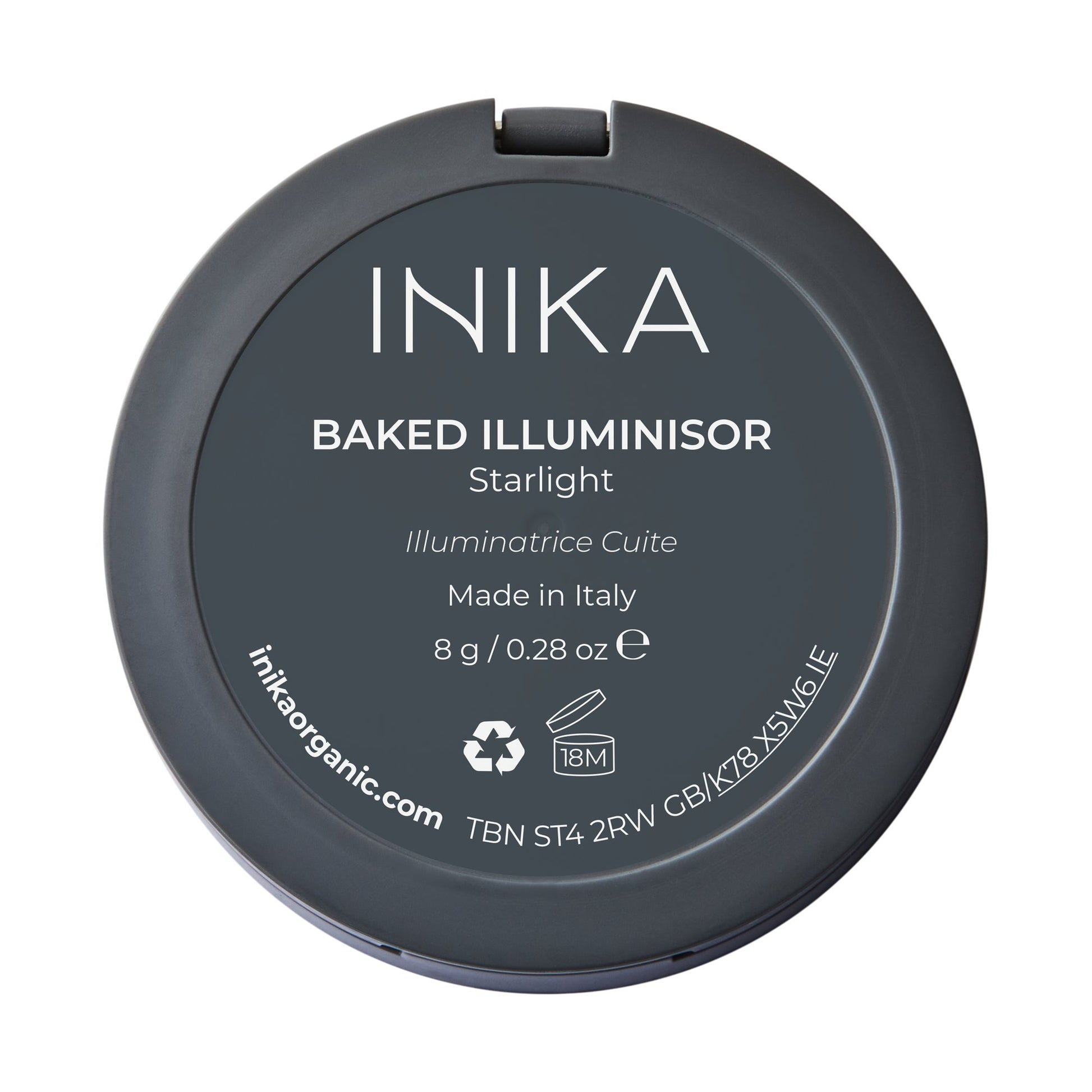 INIKA Organic Baked Illuminisor Starlight / Sternenlicht Rückseite