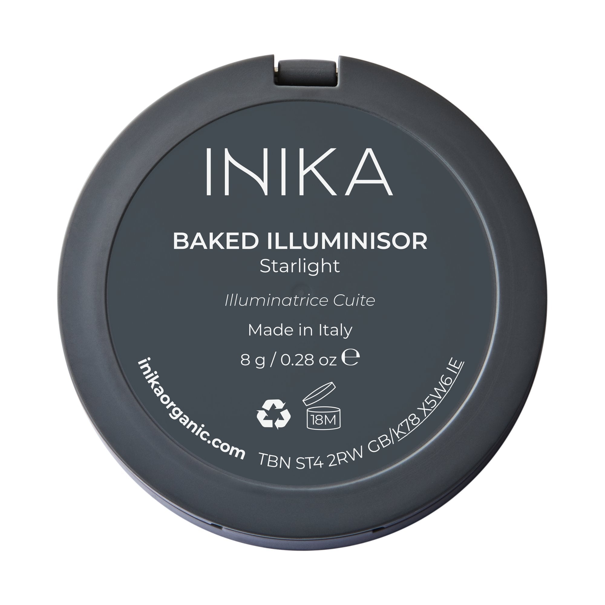INIKA Organic Baked Illuminisor Starlight / Sternenlicht Rückseite