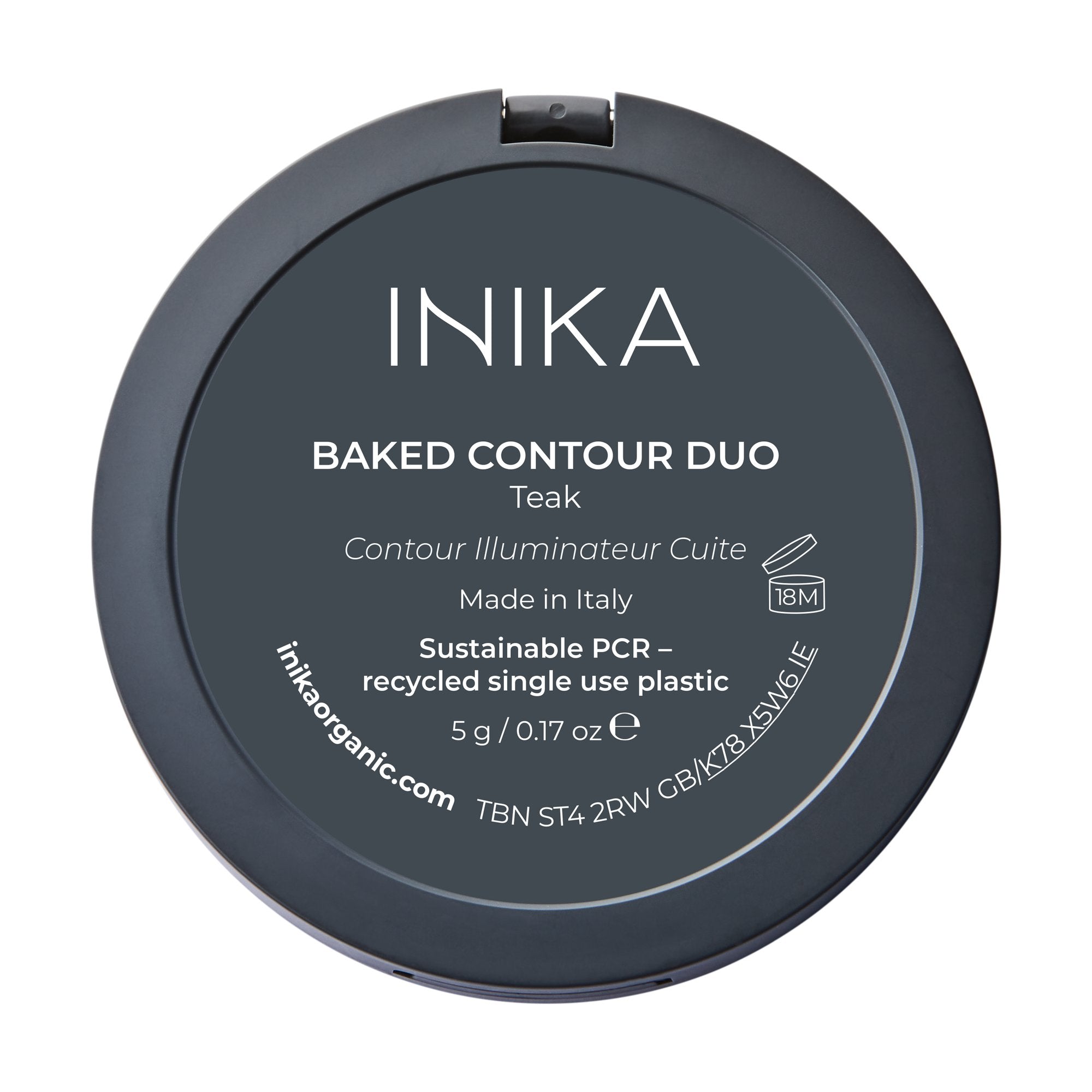 INIKA Organic Baked Contour Duo Teak