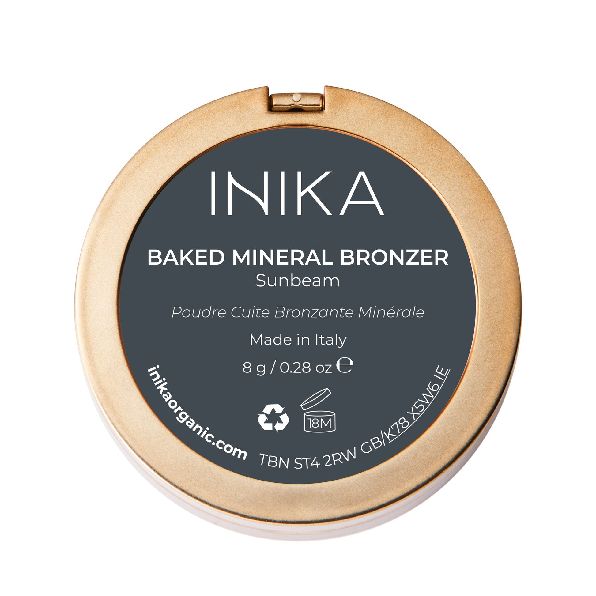 INIKA Organic Baked Mineral Bronzer Sunbeam