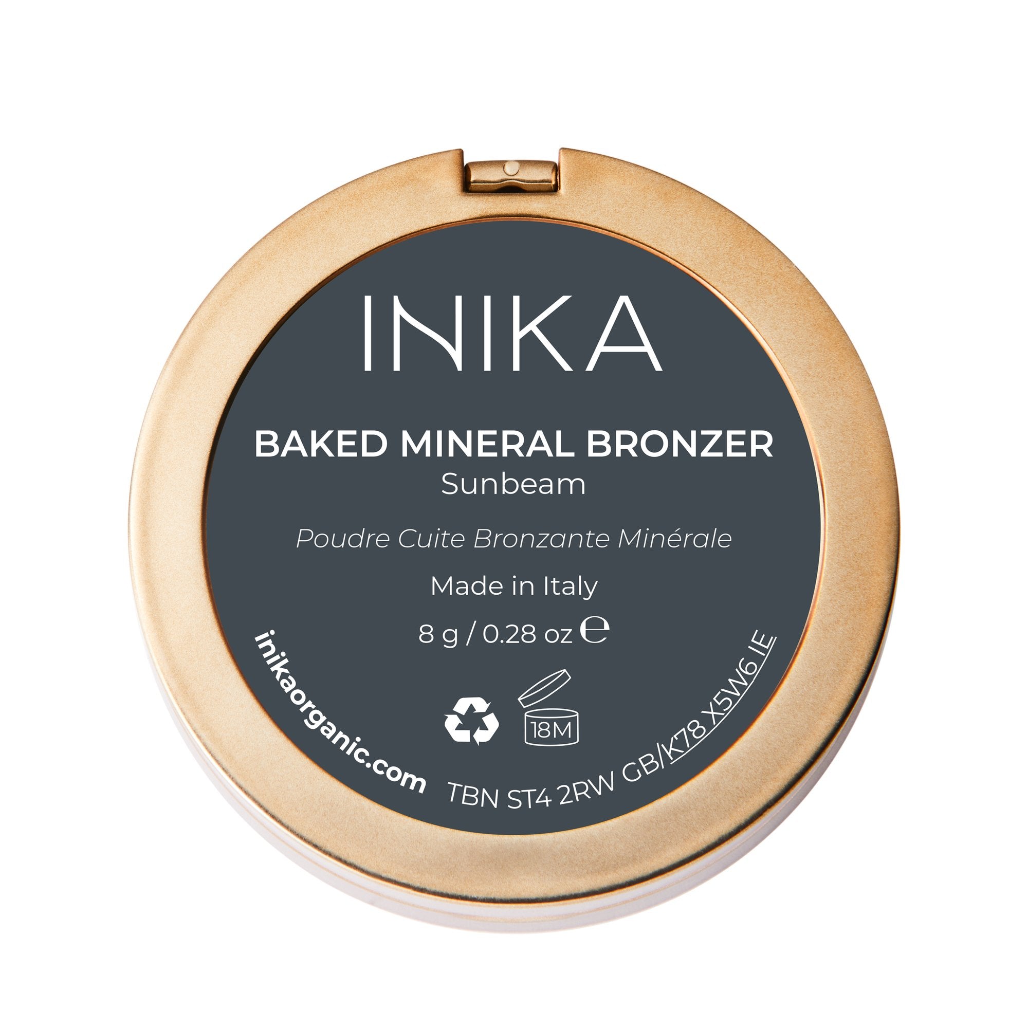 INIKA Organic Baked Mineral Bronzer Sunbeam
