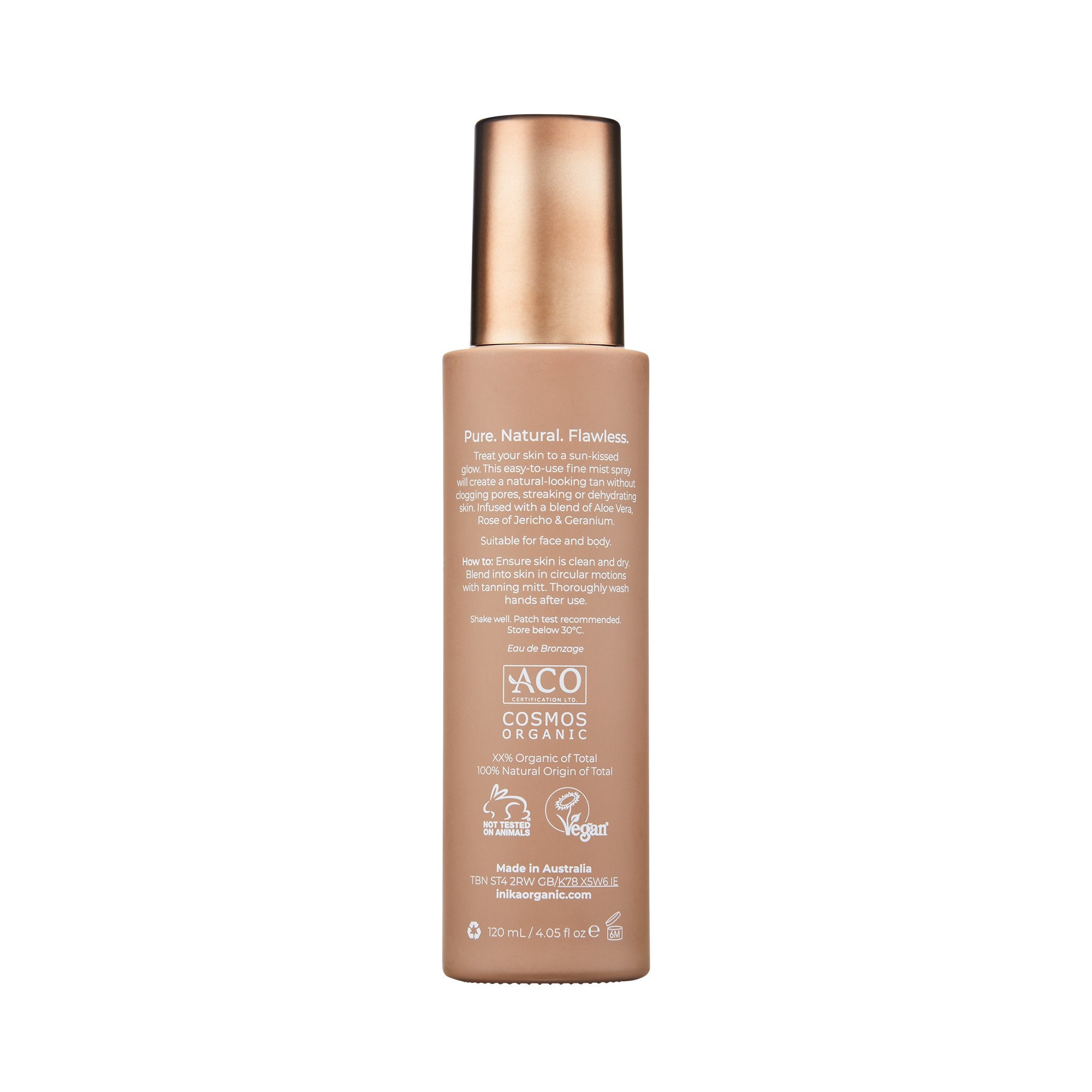 INIKA Organic Natural Tanning Mist