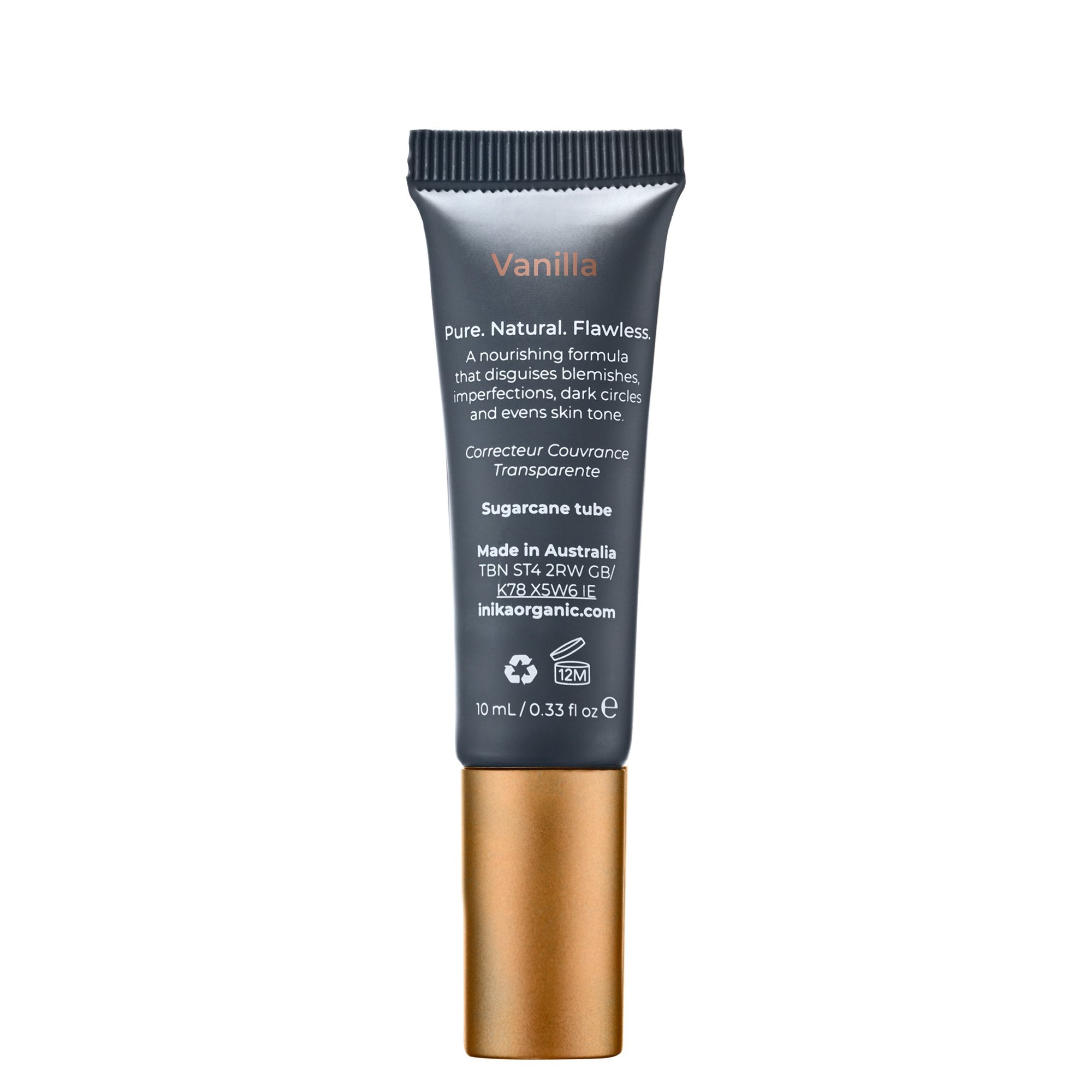 INIKA Organic Sheer Coverage Concealer Vanilla