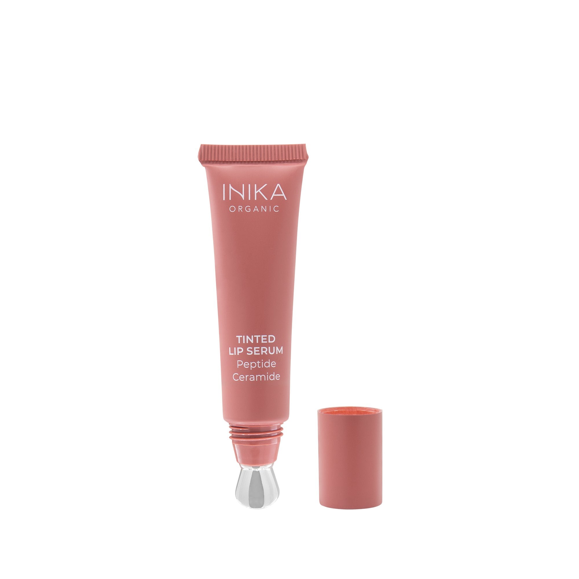 INIKA Organic Tinted Lip Serum Peony / Pfingstrose