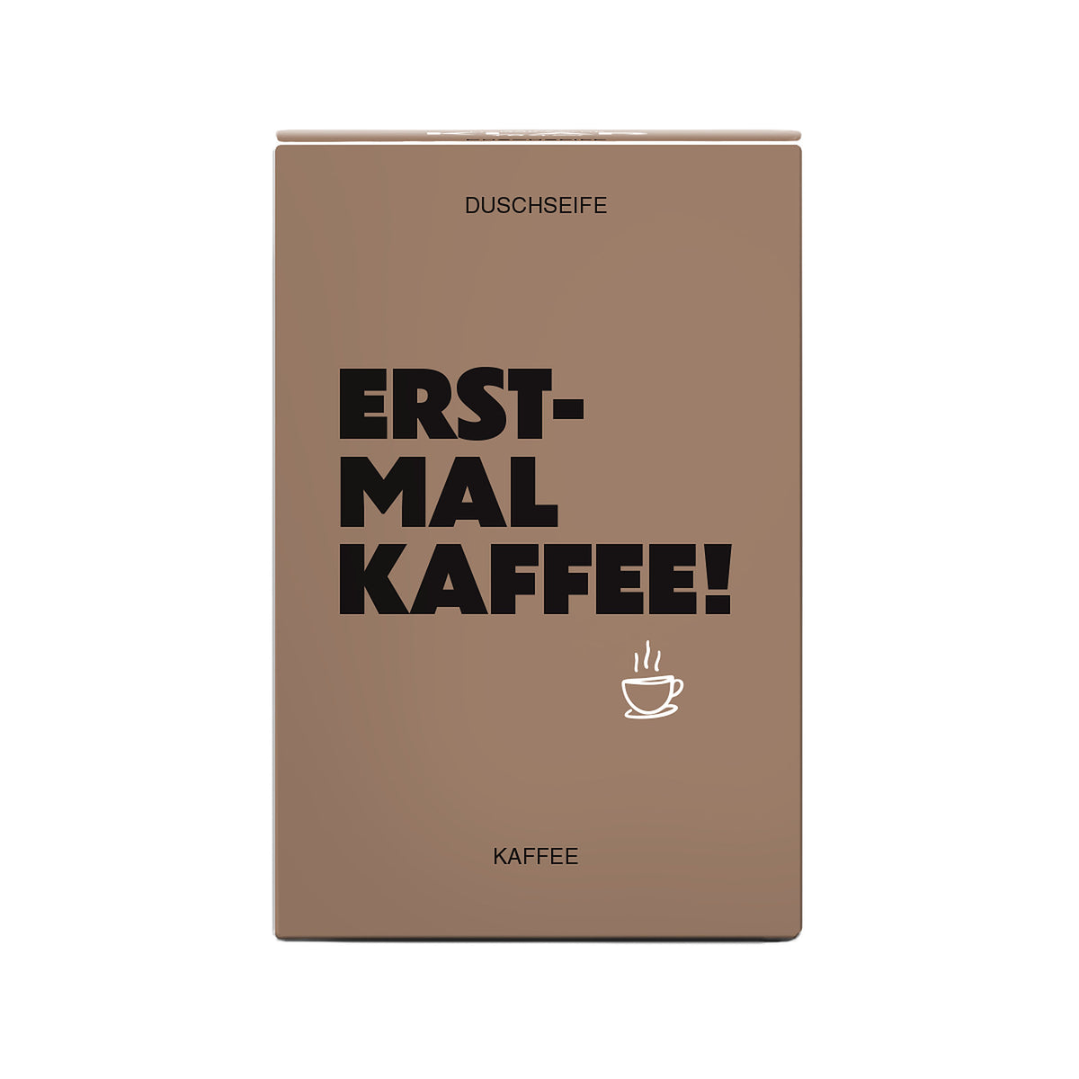 KLAR Duschseife Kaffee – Verpackung