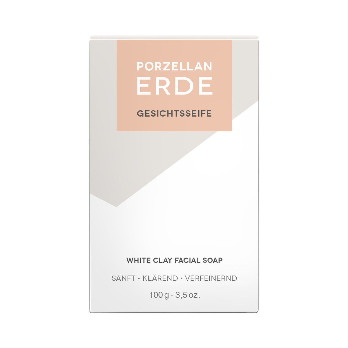 KLAR Porzellanerdeseife – Verpackung