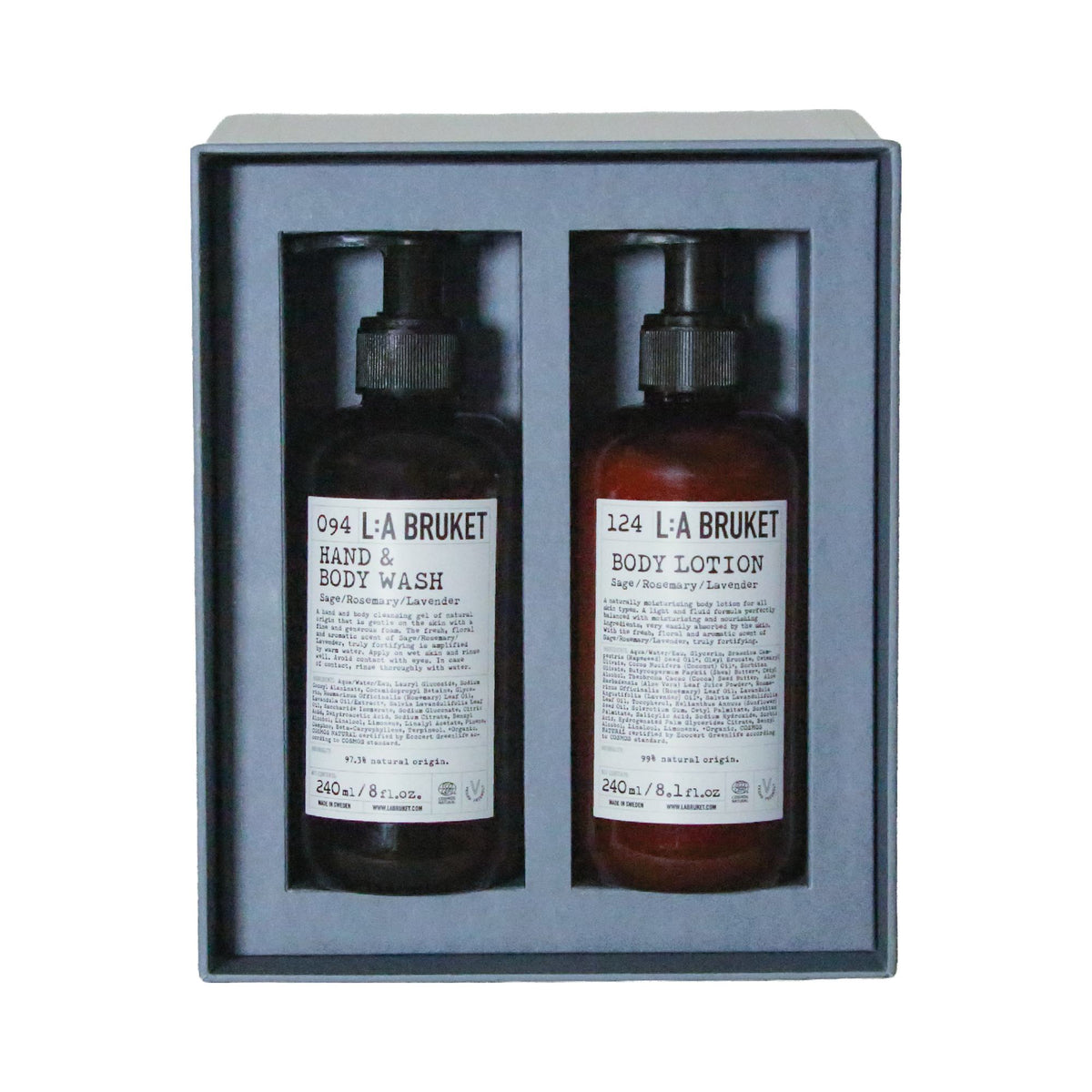 L:A BRUKET Along for the Ride – Geschenkbox mit Hand & Body Wash und Body Lotion
