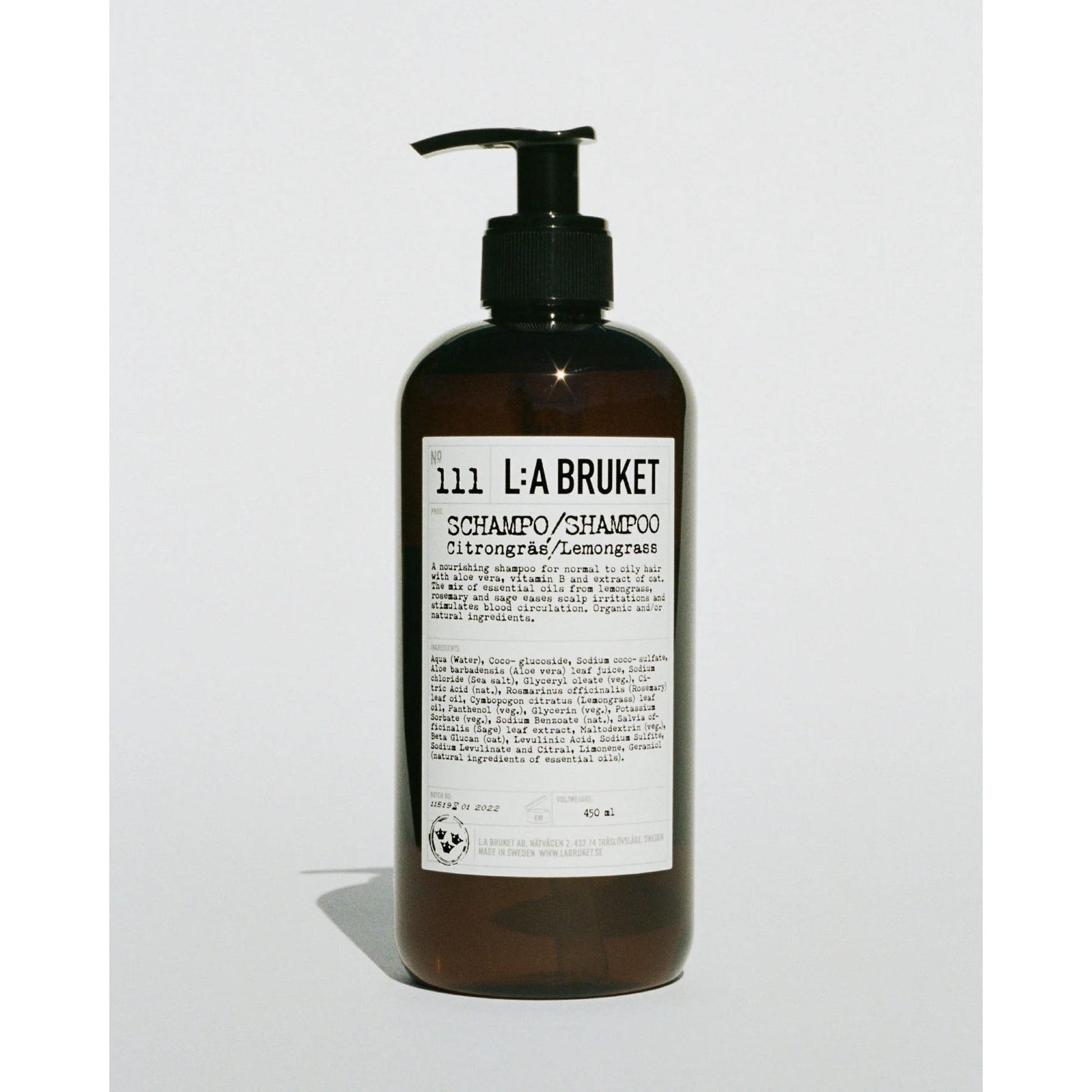 L:A BRUKET No 111 Shampoo Lemongras