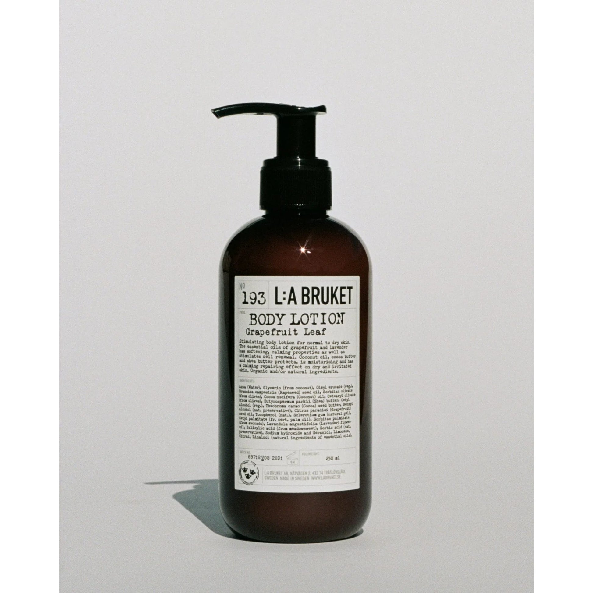 L:A BRUKET No 194 Hand & Body Wash Grapefruit Leaf