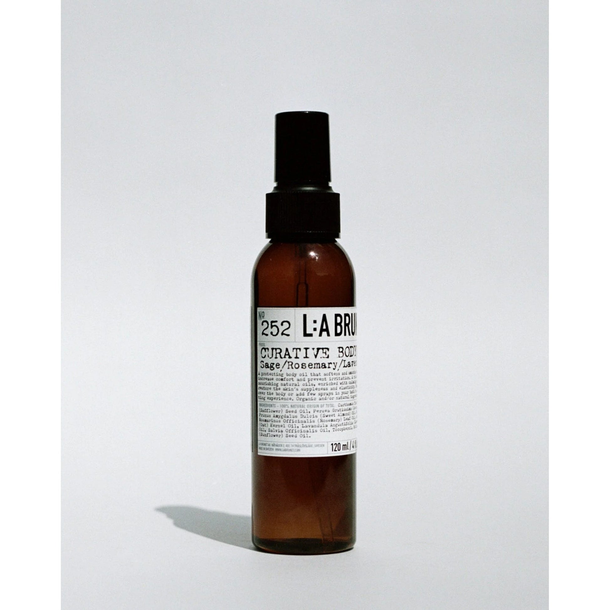 L:A BRUKET No 252 Body Oil / Körperöl: Salbei, Rosmarin + Lavendel