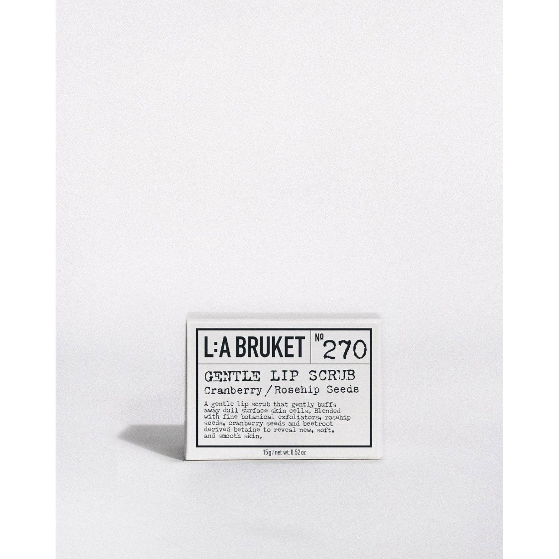 L:A BRUKET No 270 Gentle Lip Scrub