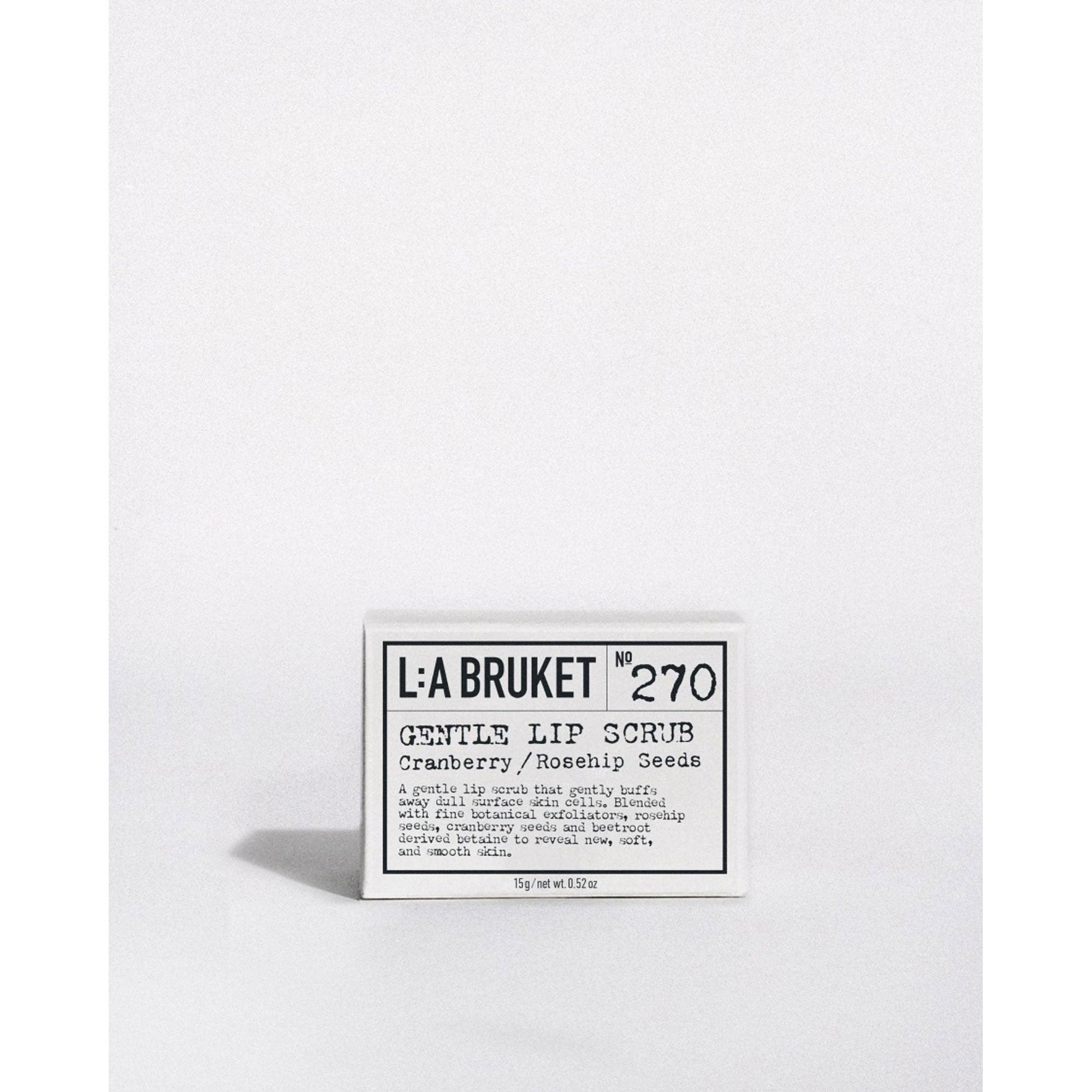 L:A BRUKET No 270 Gentle Lip Scrub