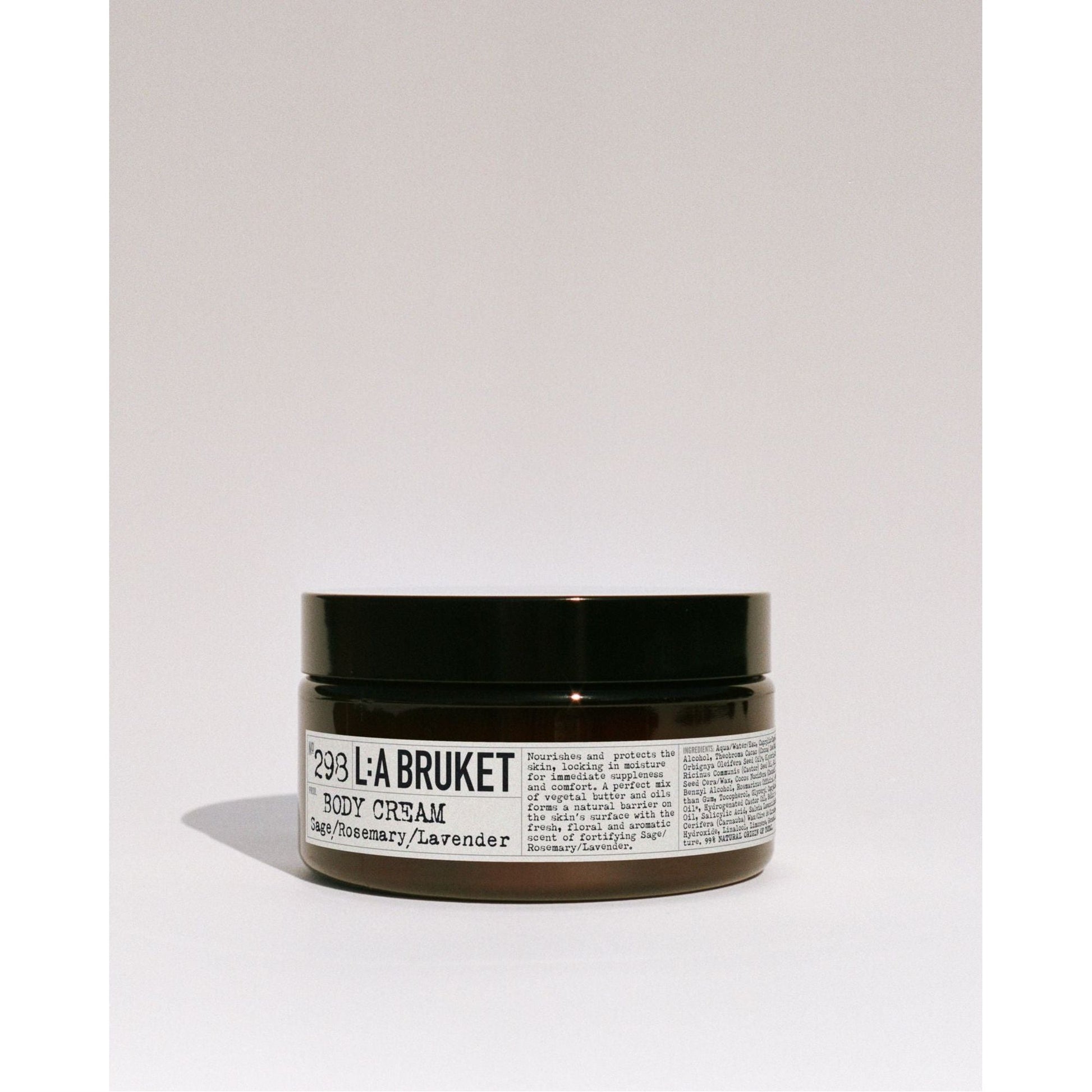 L:A BRUKET No 298 Body Cream Sage / Rosemary / Lavender