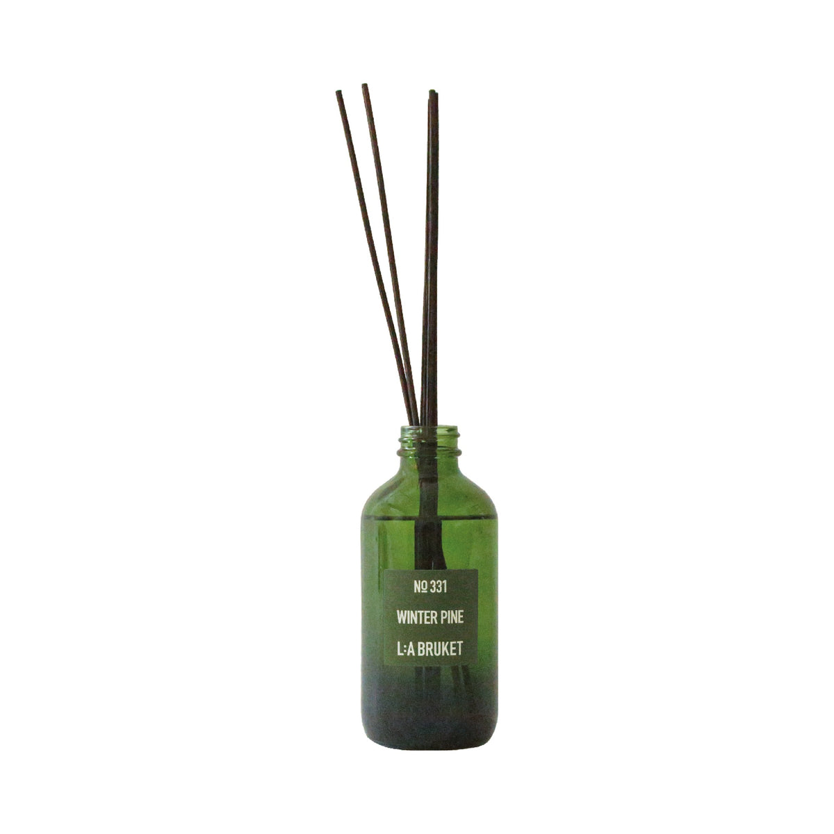 L:A BRUKET No 332 Raumduft Winter Pine 200 ml – Flasche mit Rattanstäbchen