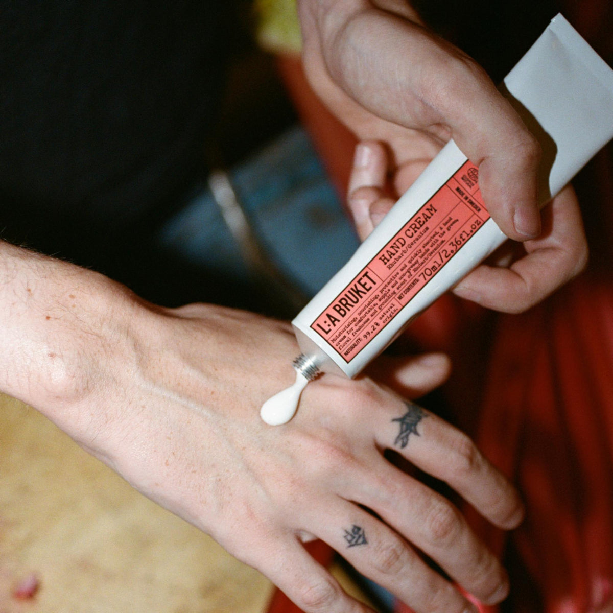 L:A BRUKET No 341 Hand Cream Rhubarb / Geranium 70ml