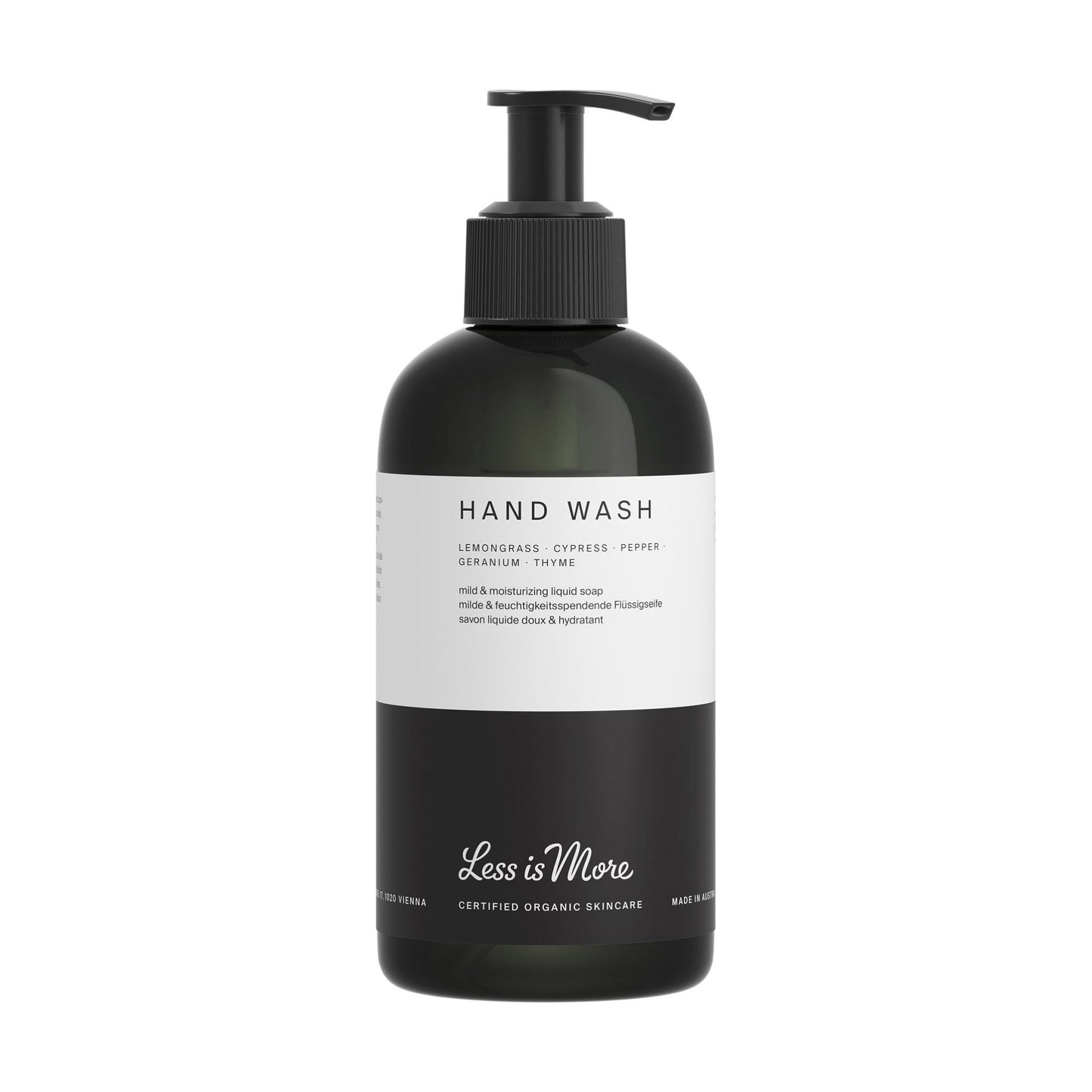 Less is More Hand Wash Lemongrass Cypress