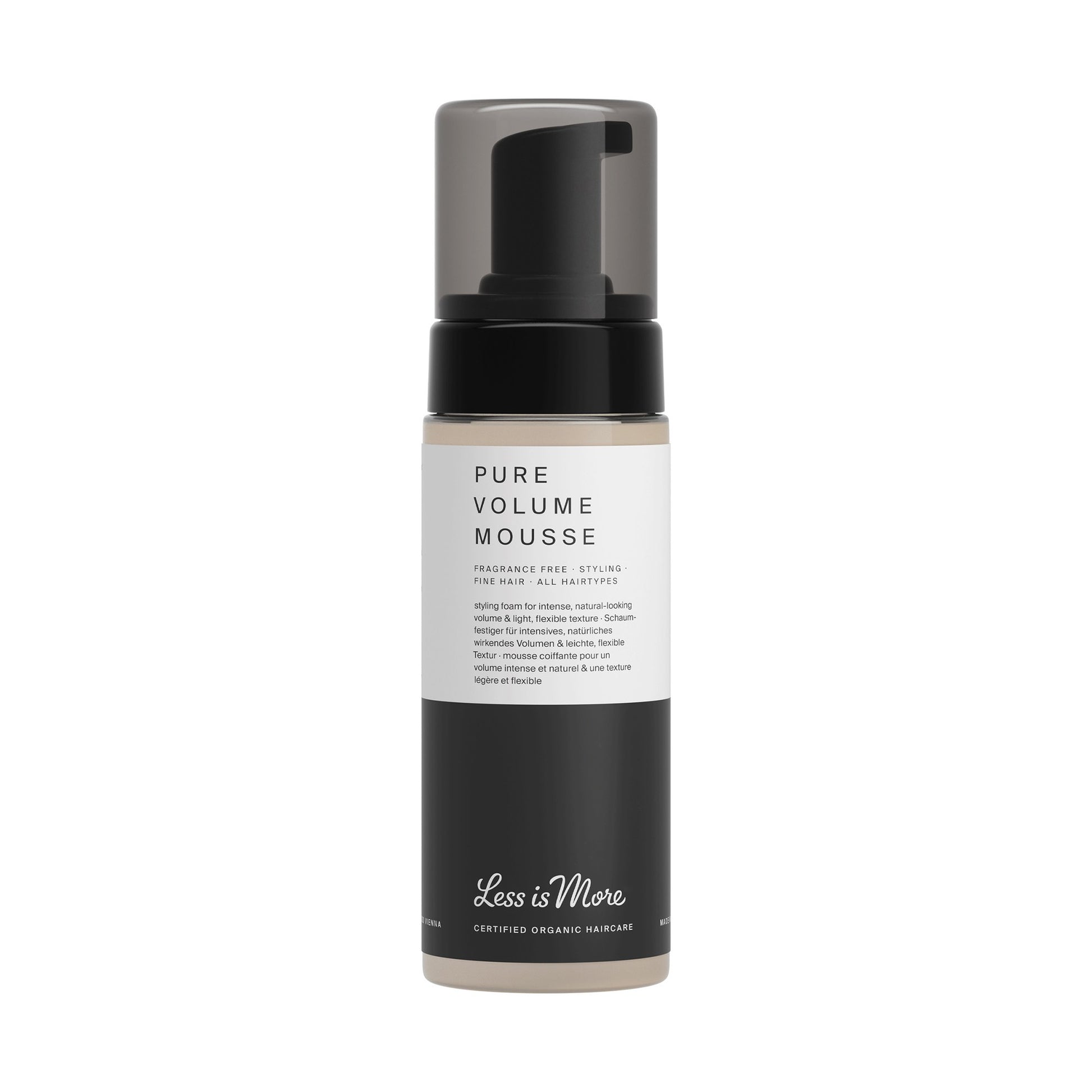 Less is More Pure Volume Mousse
