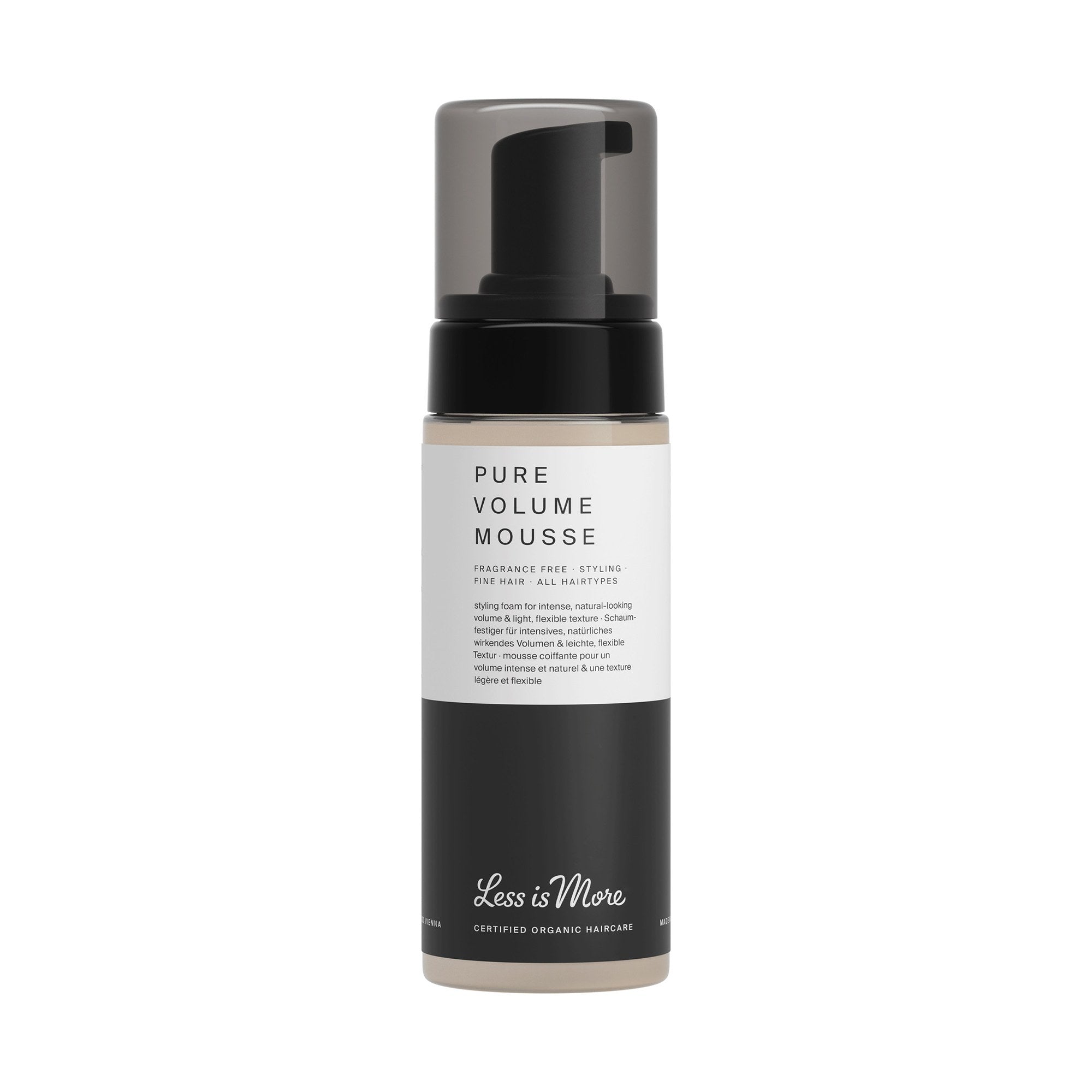 Less is More Pure Volume Mousse