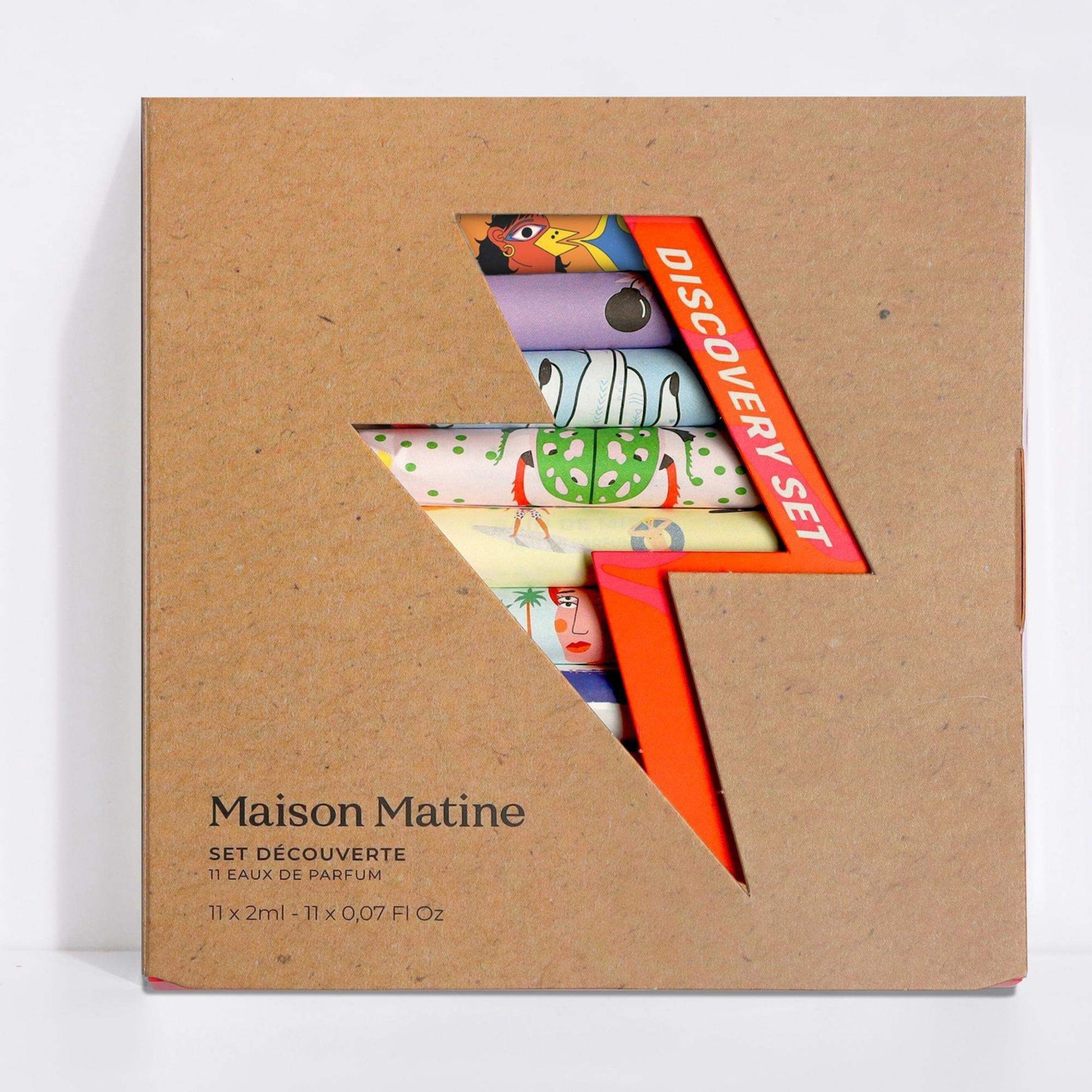 Maison Matine Discovery Set – Kraftkarton-Box mit Blitz-Motiv