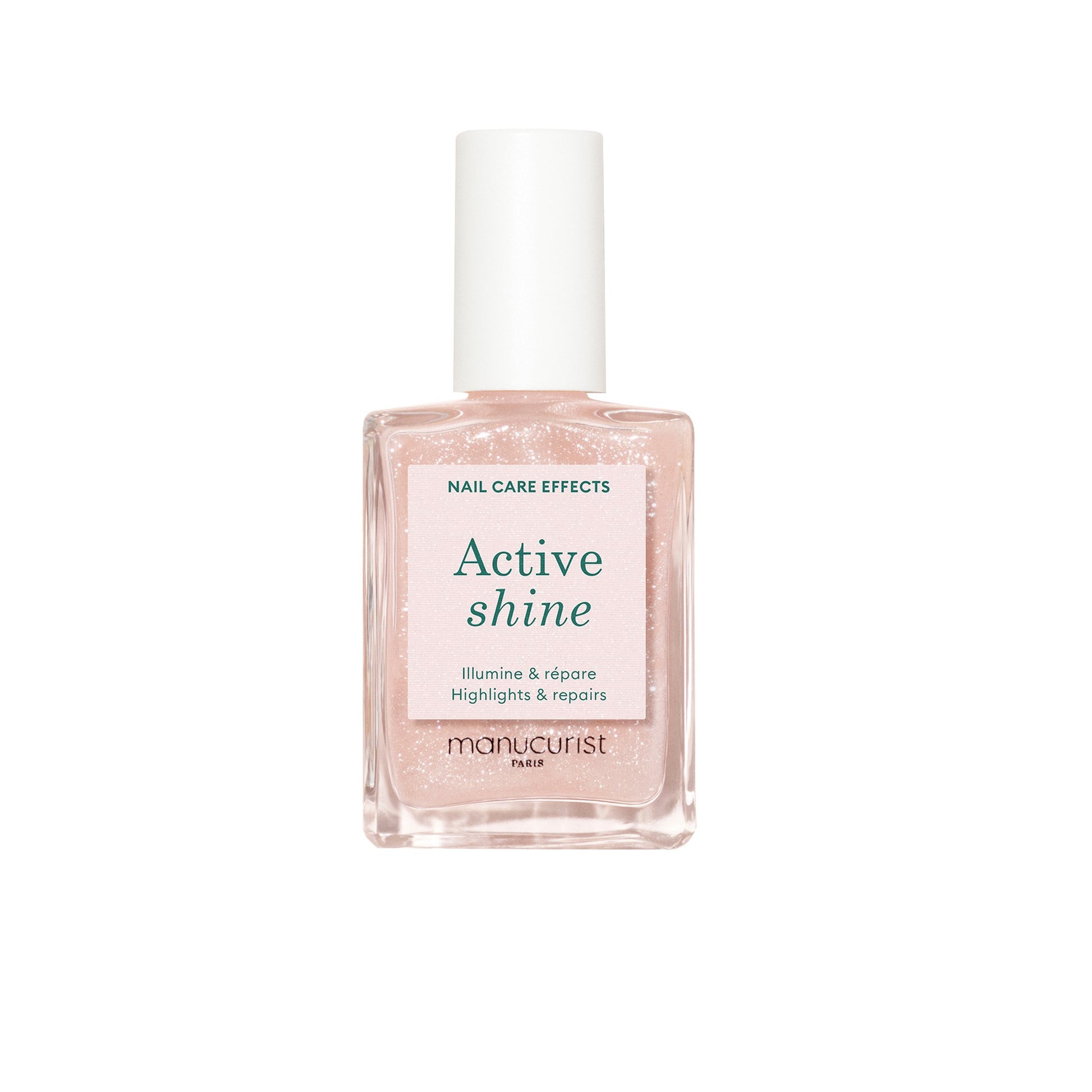 Manucurist Active Shine Opal 15ml, pflegender Nagellack mit opalisierendem Glanz