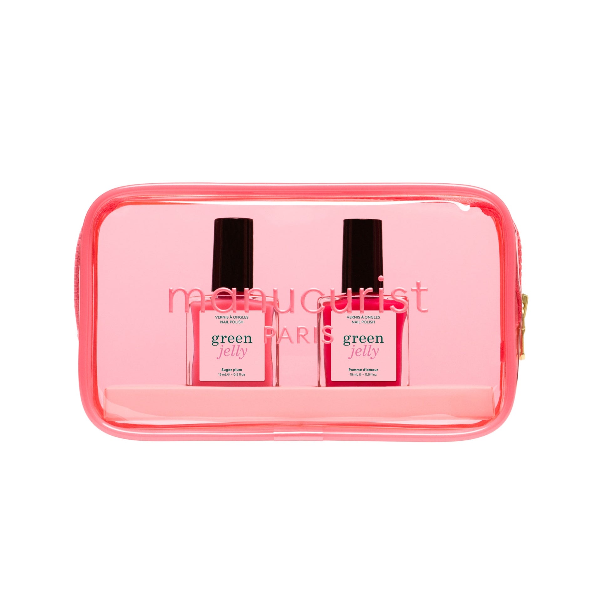 Manucurist All About Jellies Pouch Set – Pouch mit Sugar Plum und Pomme d’Amour