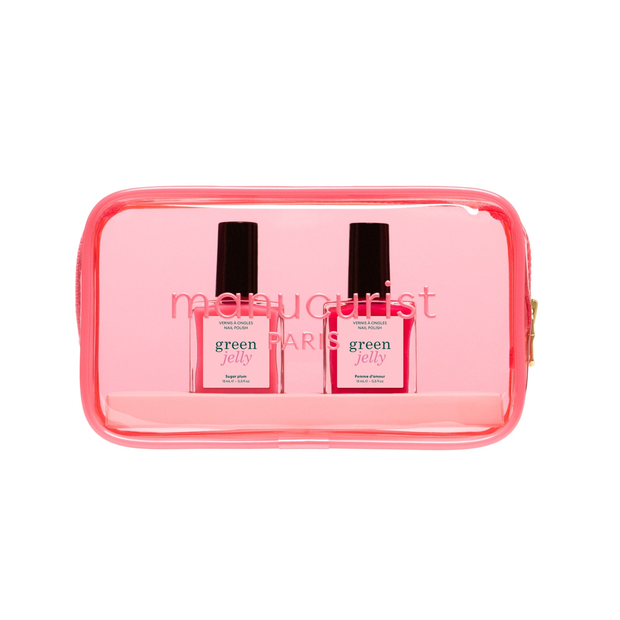 Manucurist All About Jellies Pouch Set – Pouch mit Sugar Plum und Pomme d’Amour